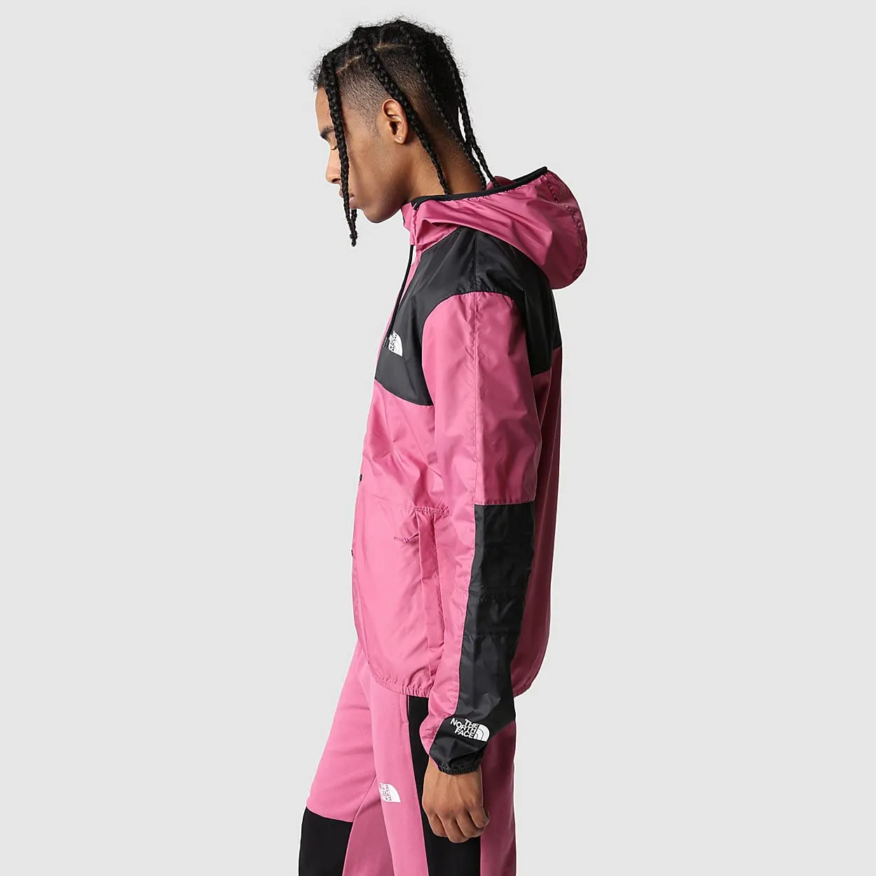 The North Face Seasonal Mountain Giacca, Rosso Viola, S Uomo - immagine 2