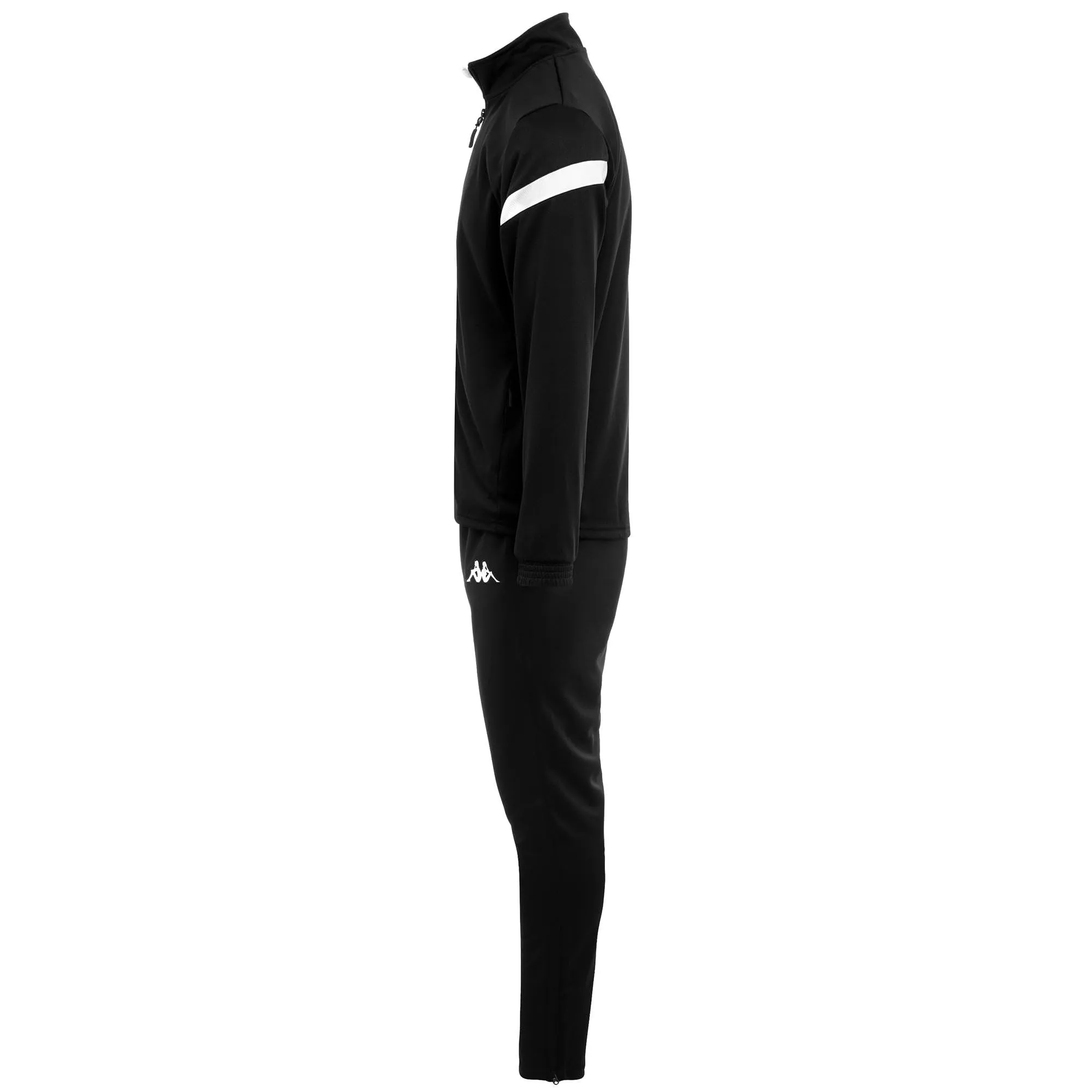 Kappa Dalcito Tuta da ginnastica, Nero/Bianco, XXL Unisex Adulto - immagine 2