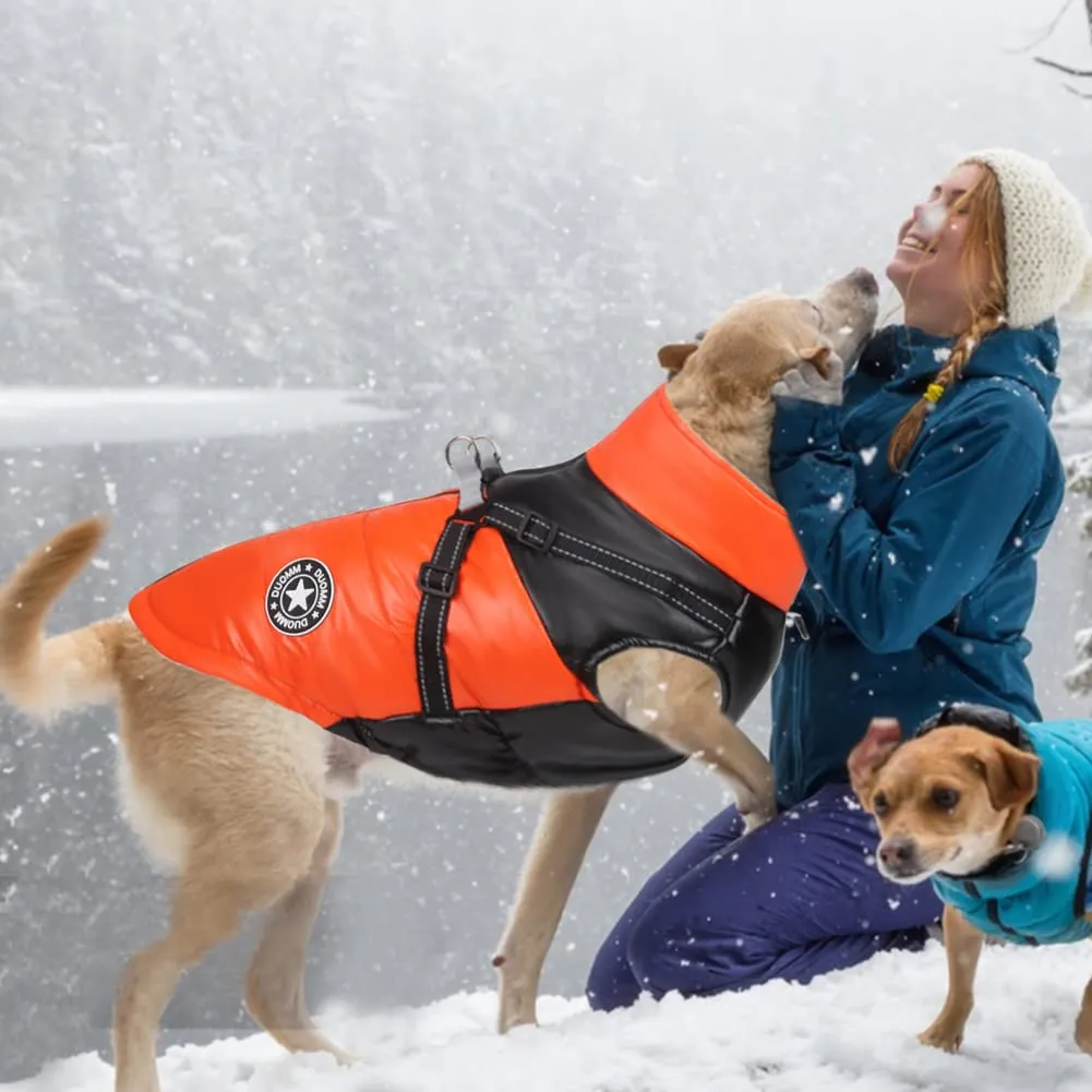 DoggieKit Cappotto Impermeabile e Riflettente in Cotone per Cani e Gatti, Taglia S - immagine 6