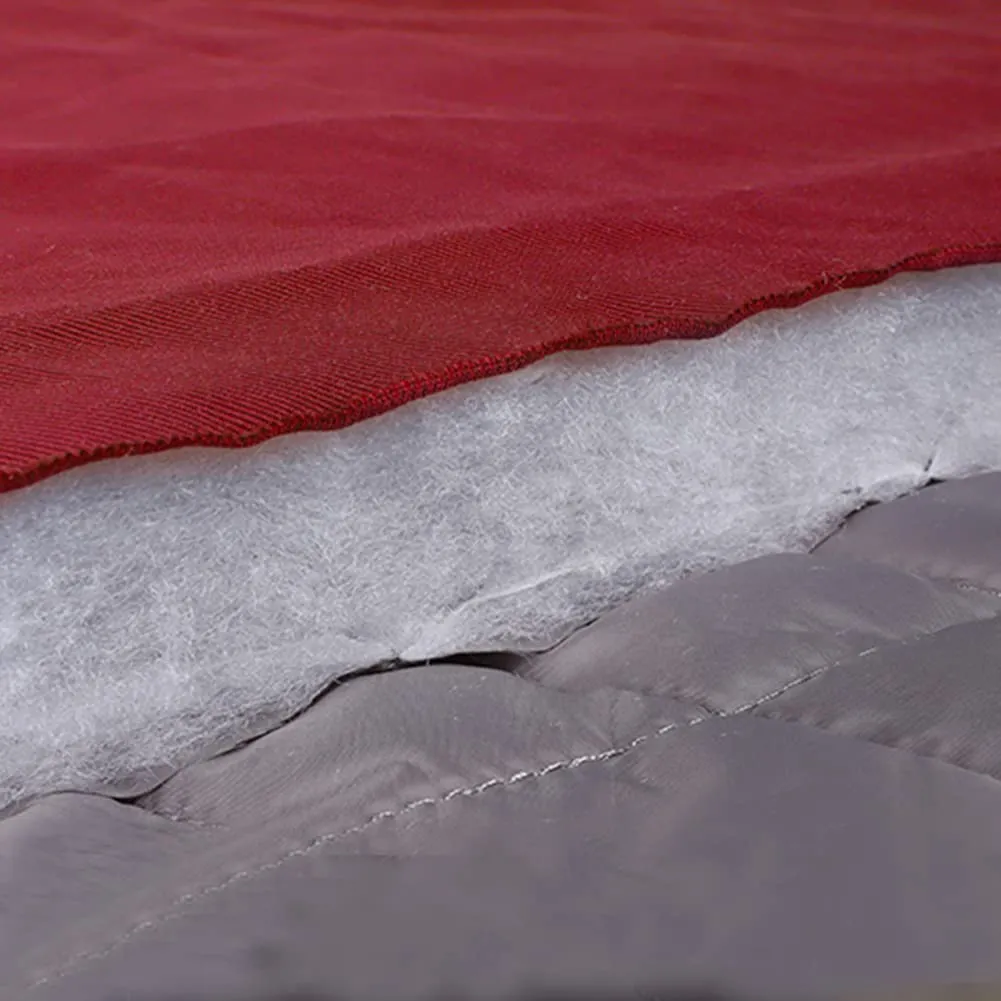 DoggieKit Giacca Impermeabile e Antivento per Cani Inverno con Strisce Riflettenti e Foro per Imbracatura, Taglia 3XL, Rosso - immagine 5