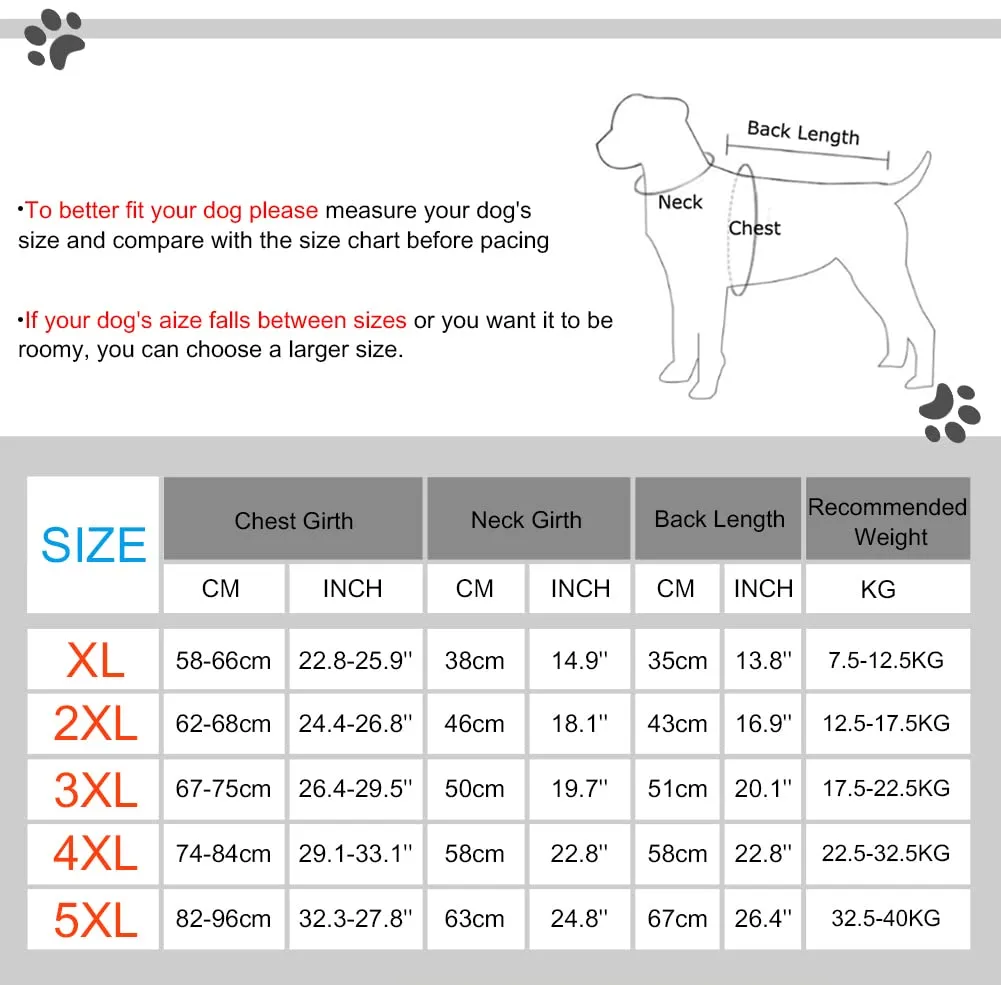 DoggieKit Giacca Impermeabile e Antivento per Cani, Calda per Inverno con Strisce Riflettenti e Foro per Imbracatura, Taglia 4XL, Verde - immagine 6