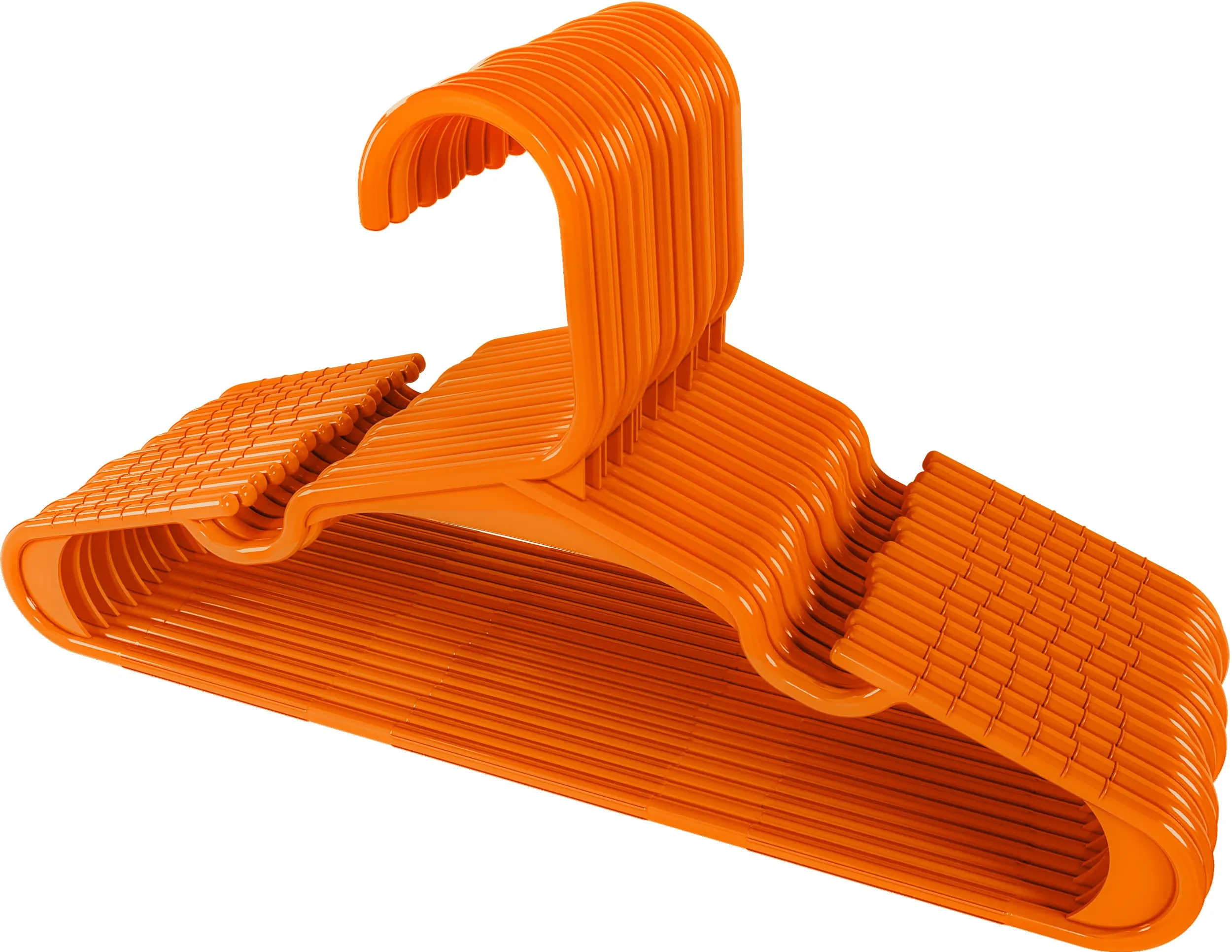 Utopia Home Grucce per bambini e neonati in plastica, 29,9 cm, Arancione, Confezione da 20 - immagine 8