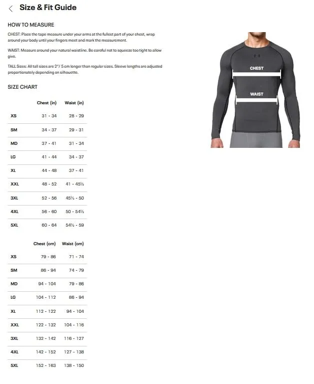 Under Armour HeatGear Maglietta a Compressione a Maniche Lunghe da Uomo, Verde Marino Od / Bianco, L Alti - immagine 7