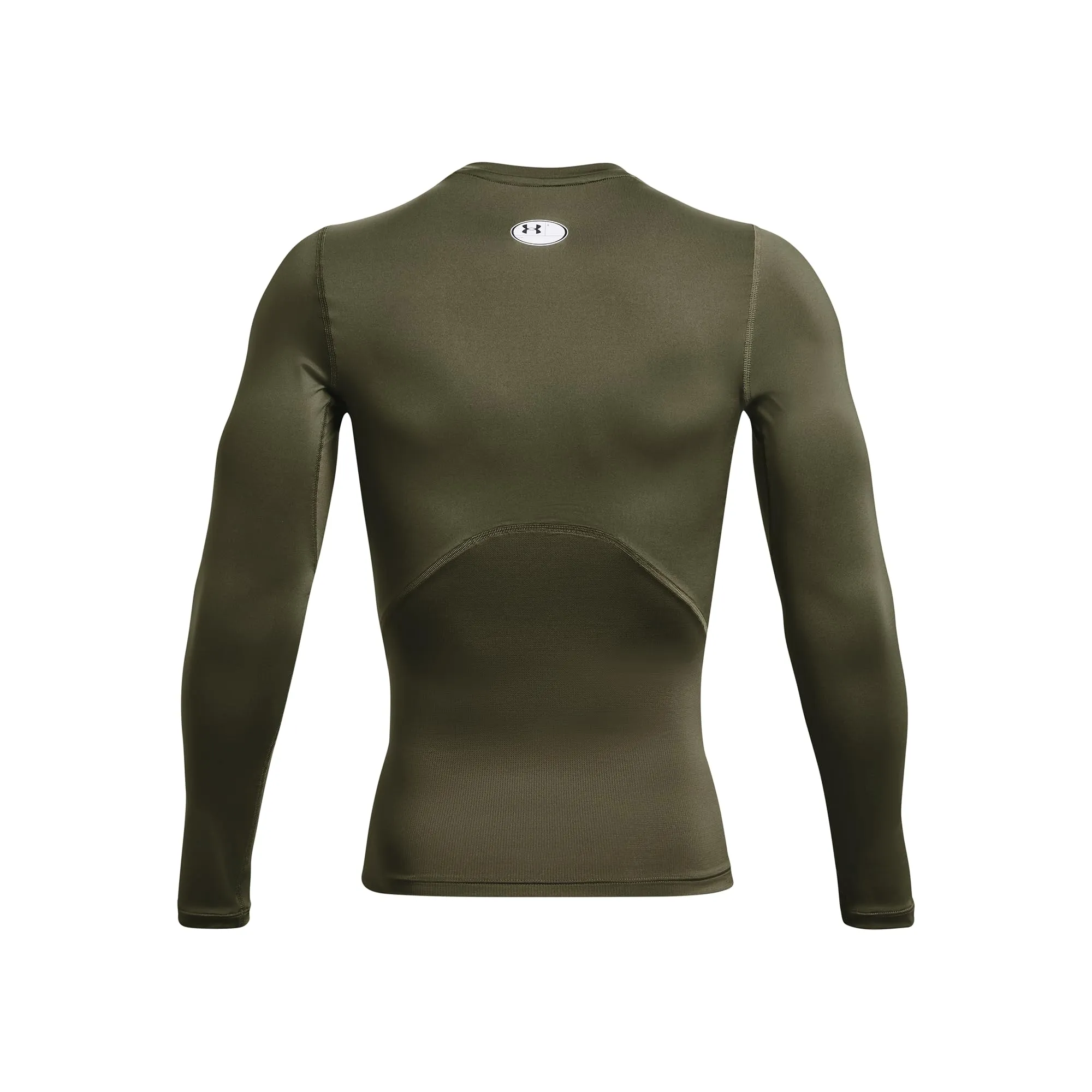 Under Armour UA HG Armour Compression Long Sleeve T-Shirt, Marine OD Green, XXL Men's - immagine 3