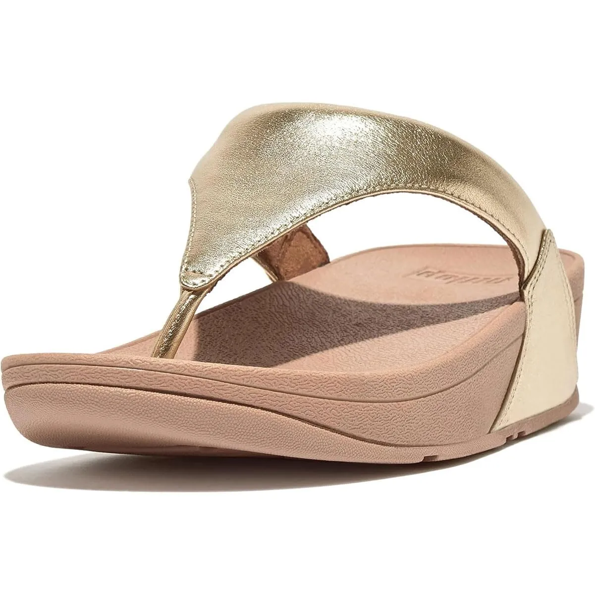 Fitflop Lulu Infradito in Pelle Oro - immagine 3