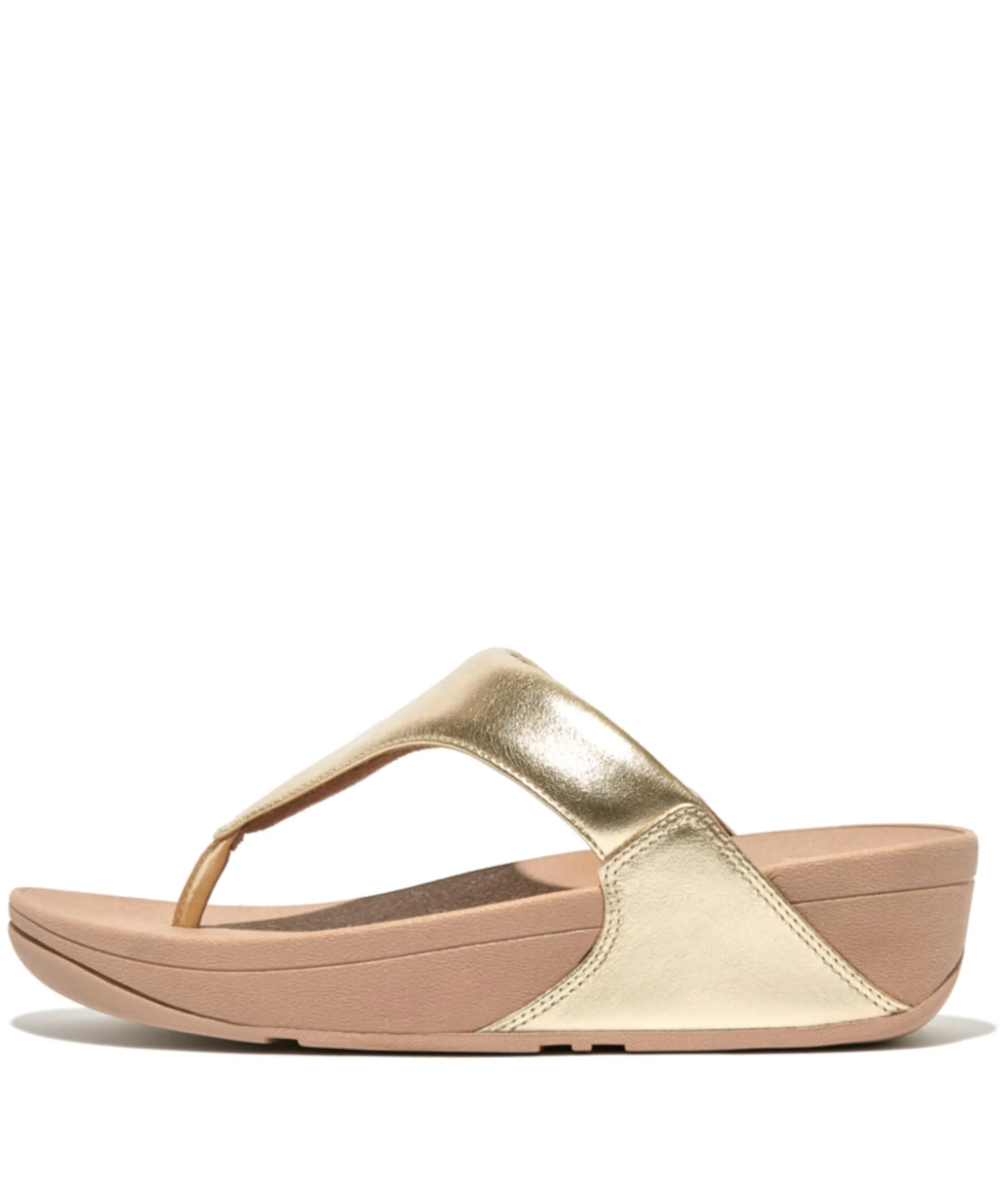 Fitflop Lulu Infradito in Pelle Platino - immagine 1
