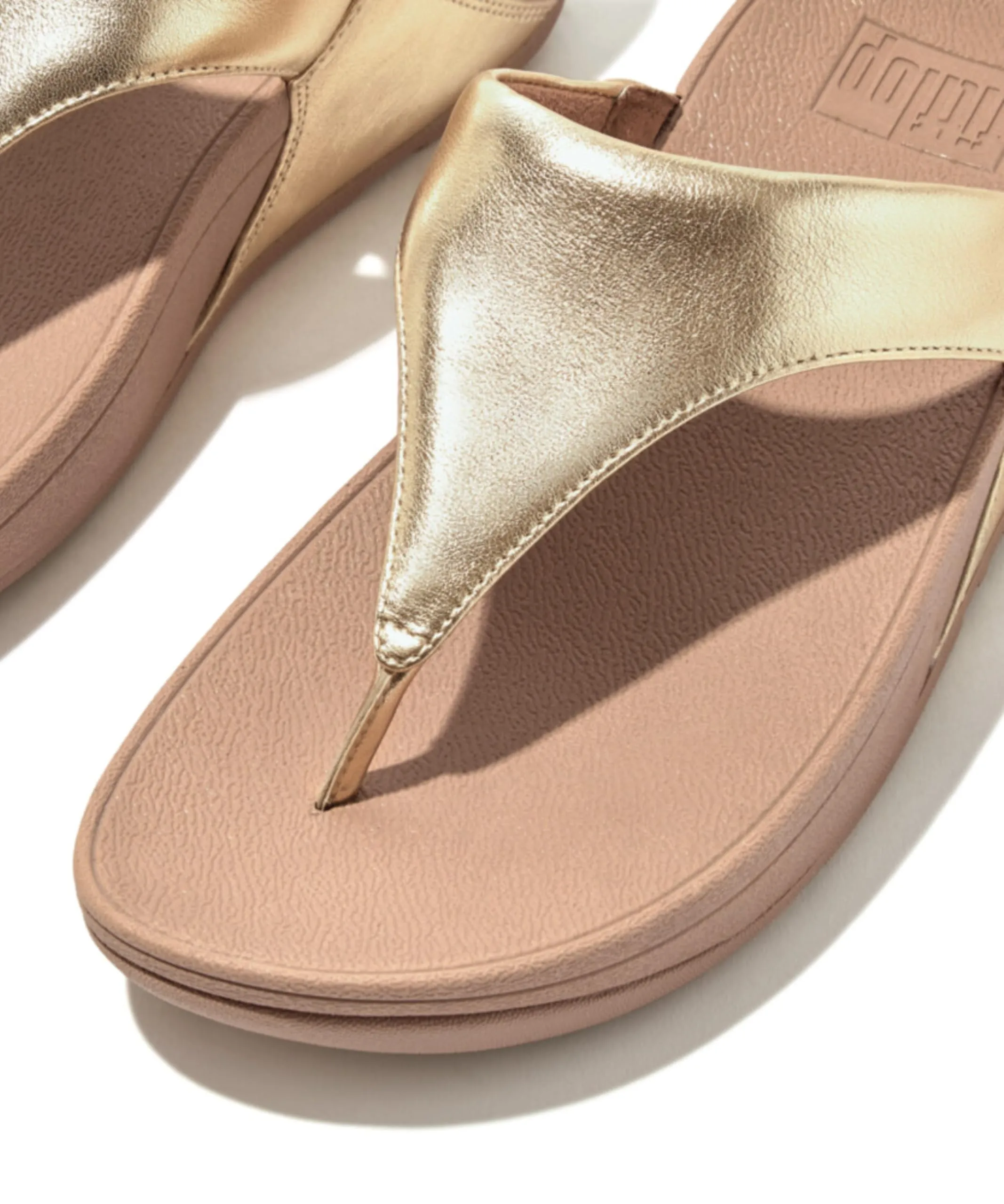 Fitflop Lulu Infradito in pelle Platino - immagine 3