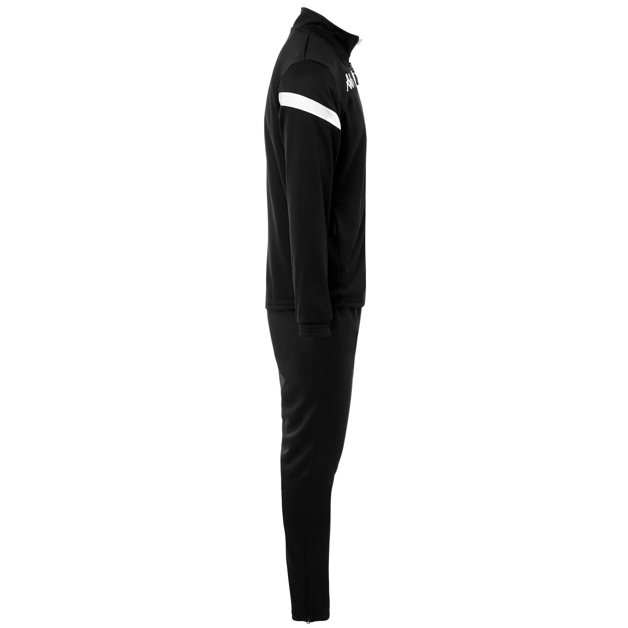 Kappa Dalcito Tuta da ginnastica, Nero / Bianco, M Unisex Adulto - immagine 4