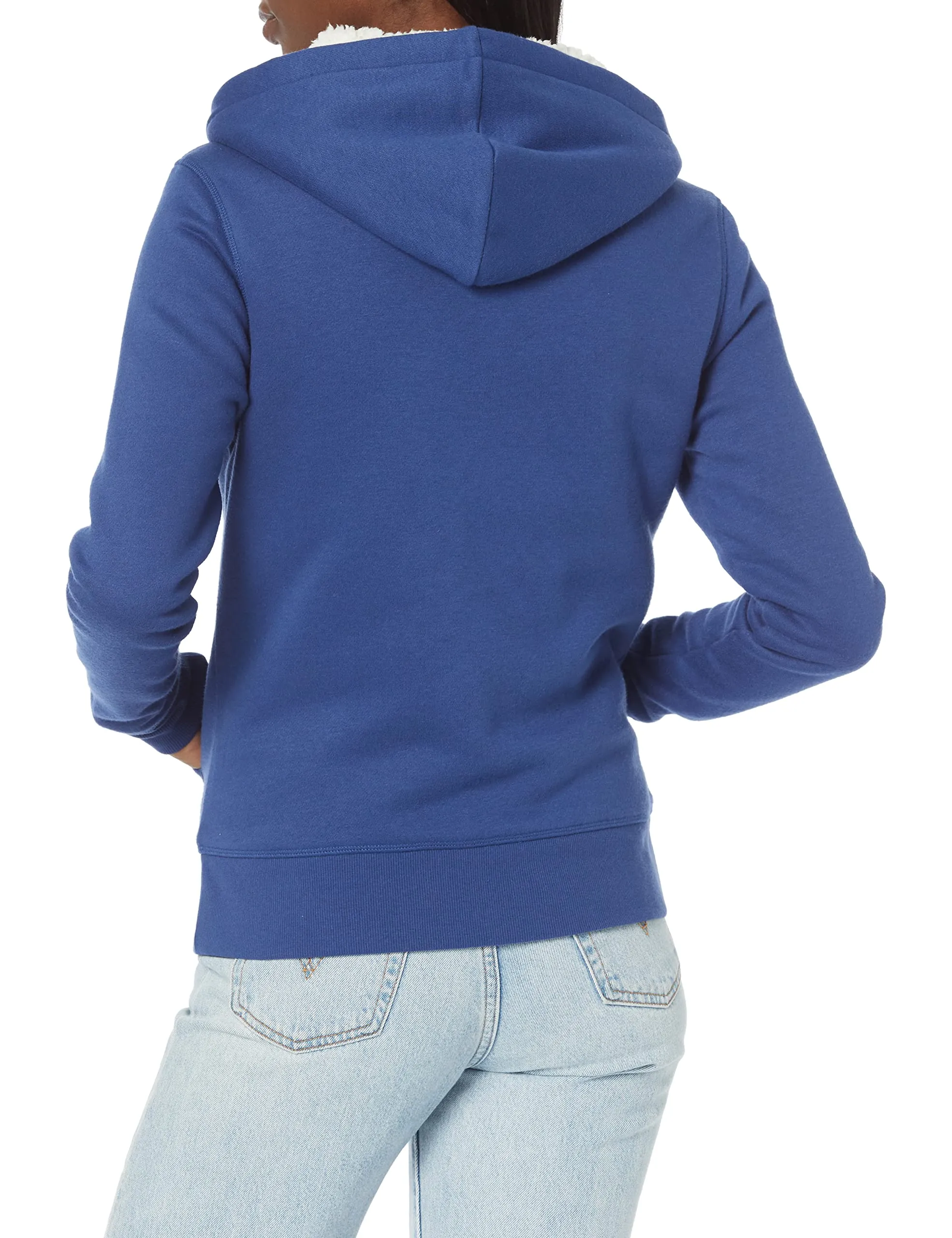 Amazon Essentials Disney Marvel Star Wars Princess Felpa con Cappuccio con Cerniera Intera Foderate in Pile Donna, Star Wars Darth, XS - immagine 2