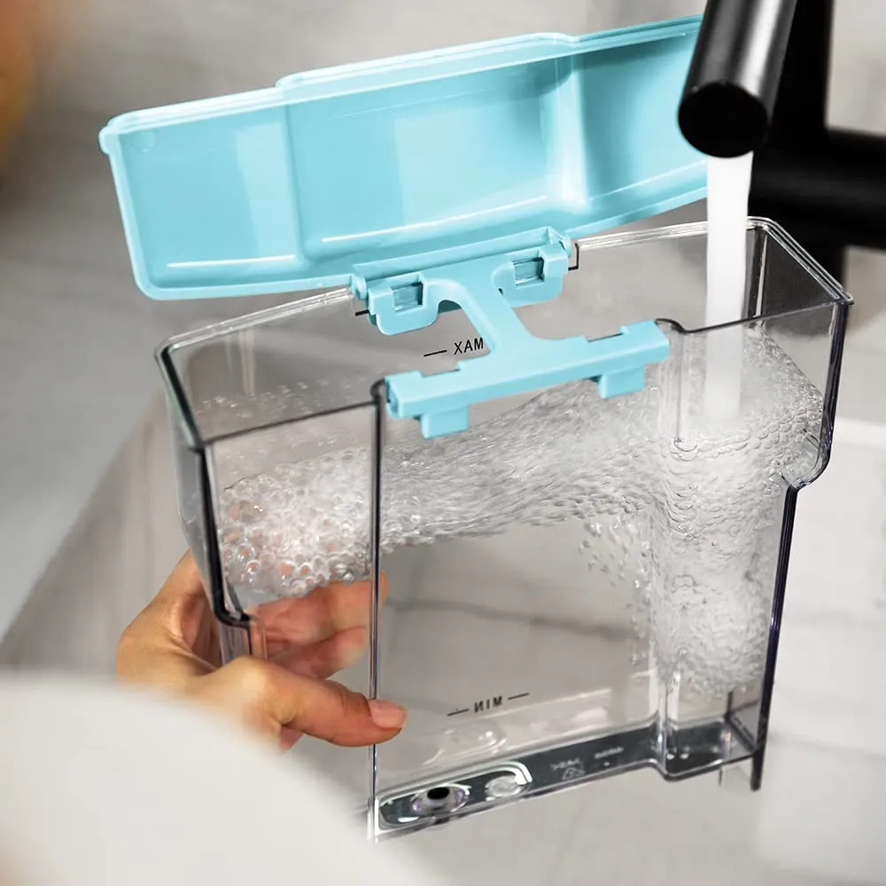 Cecotec Power Espresso 20 Tradizionale Macchina da Caffè Espresso, 1350 W, 20 Bar, Thermoblock, Vaporizzatore, Manometro, Capacità 1,5 Litri, Light Blue - immagine 4