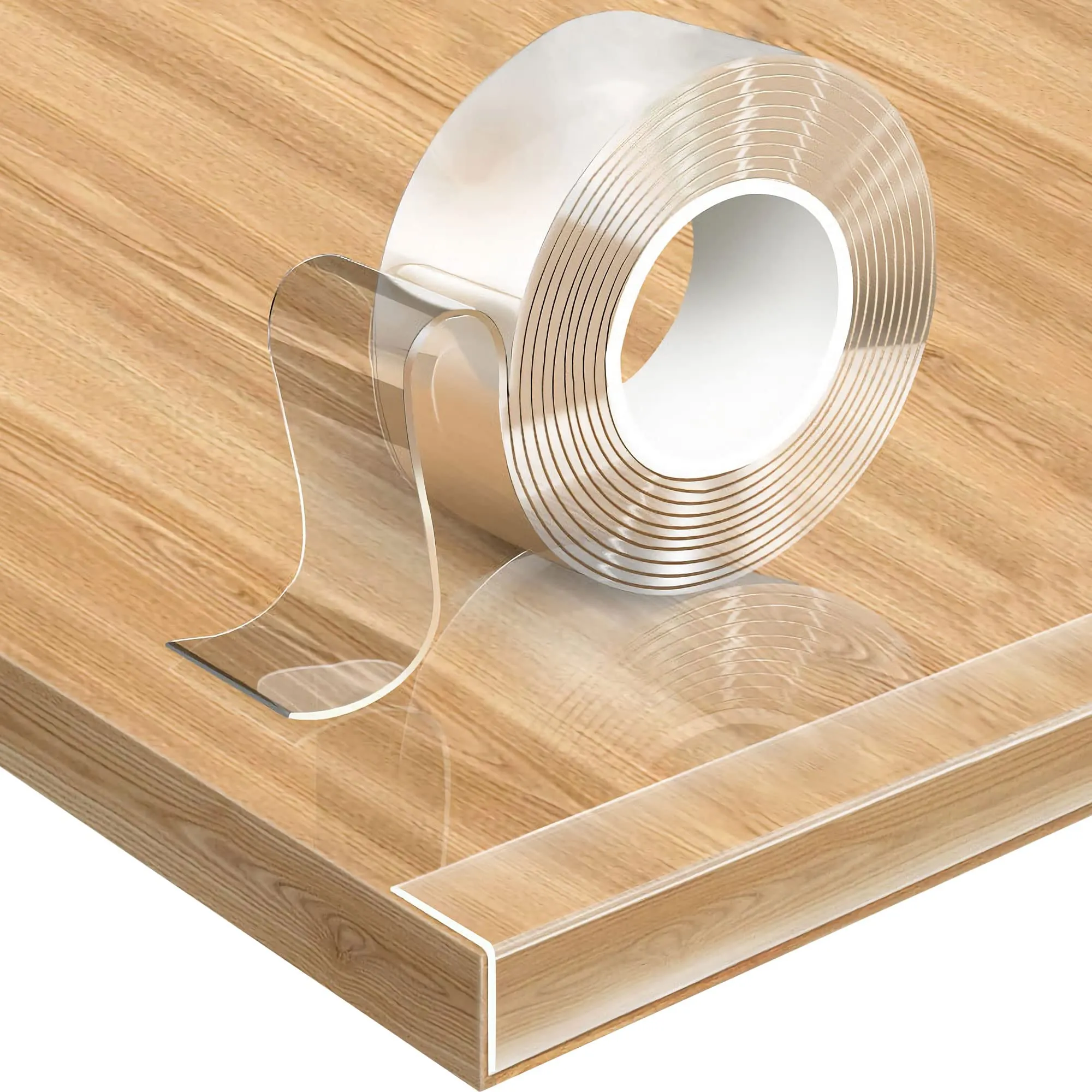 Loiion Paraspigoli per Bambini Trasparente, Nano Tape Adesivo 3cm x 1m - immagine 1