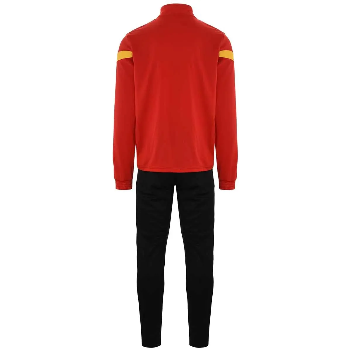 Kappa Dalcito Tuta da Ginnastica, Rosso / Giallo / Nero, M Unisex Adulto - immagine 3