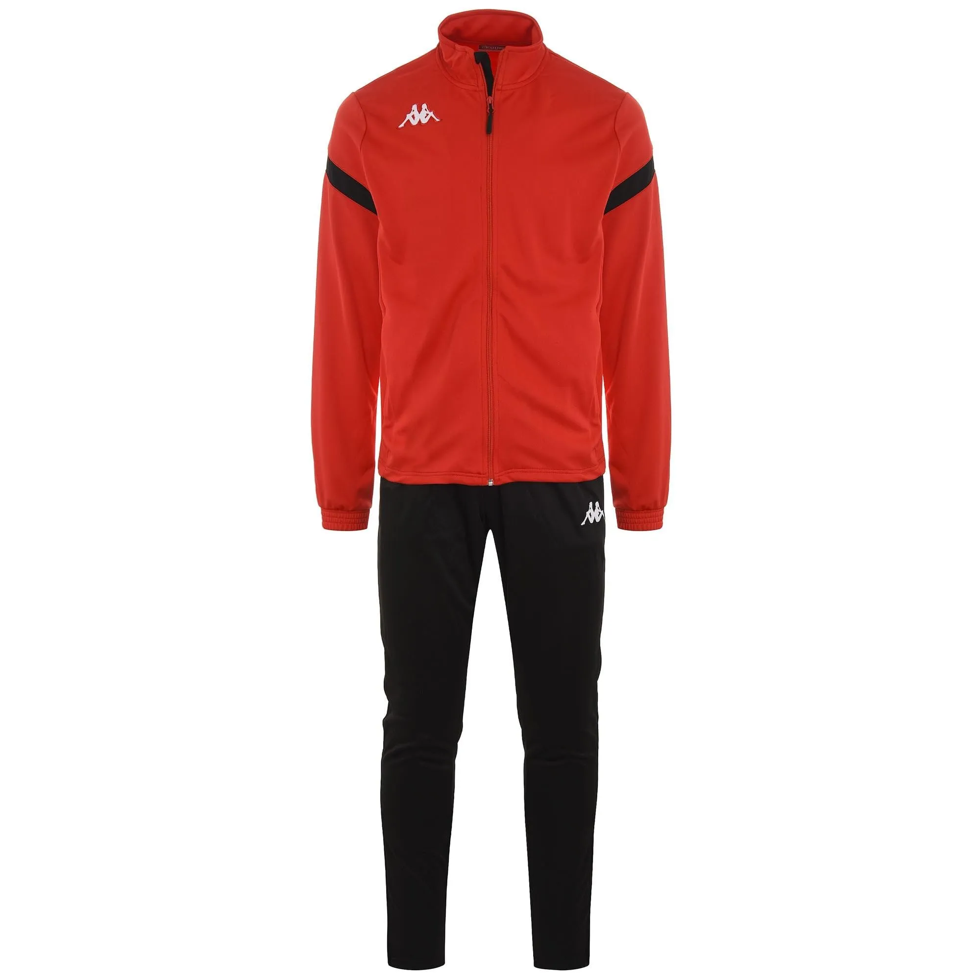 Kappa Dalcito Tuta da ginnastica, Rosso / Nero, S Unisex Adulto - immagine 1