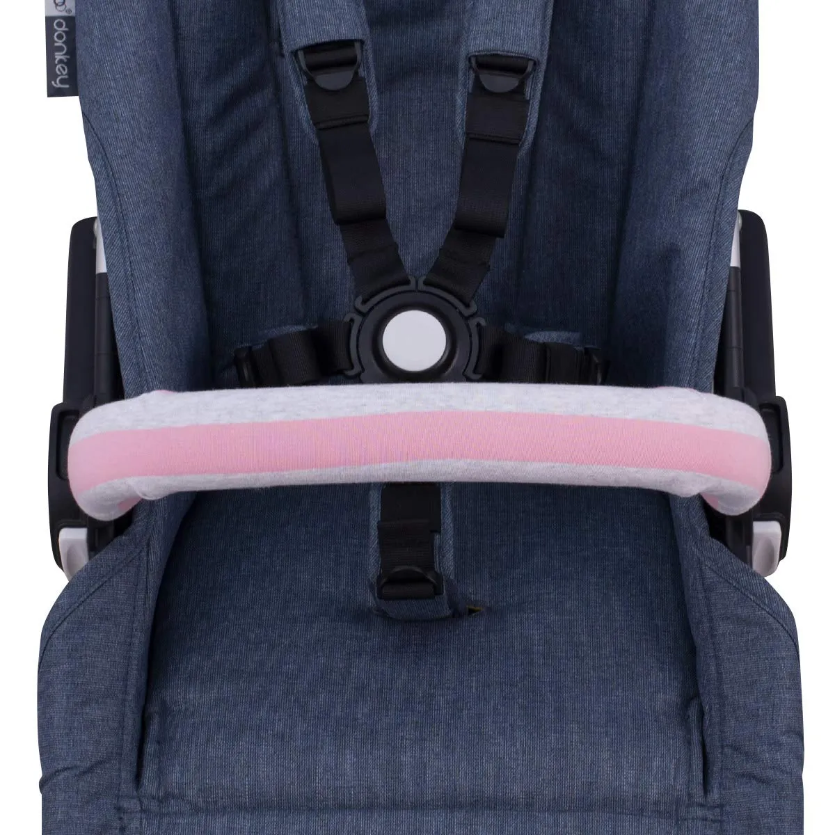 JYOKO KIDS Copri maniglia ringhiera, Pink Island, Passeggino Individuale - immagine 2