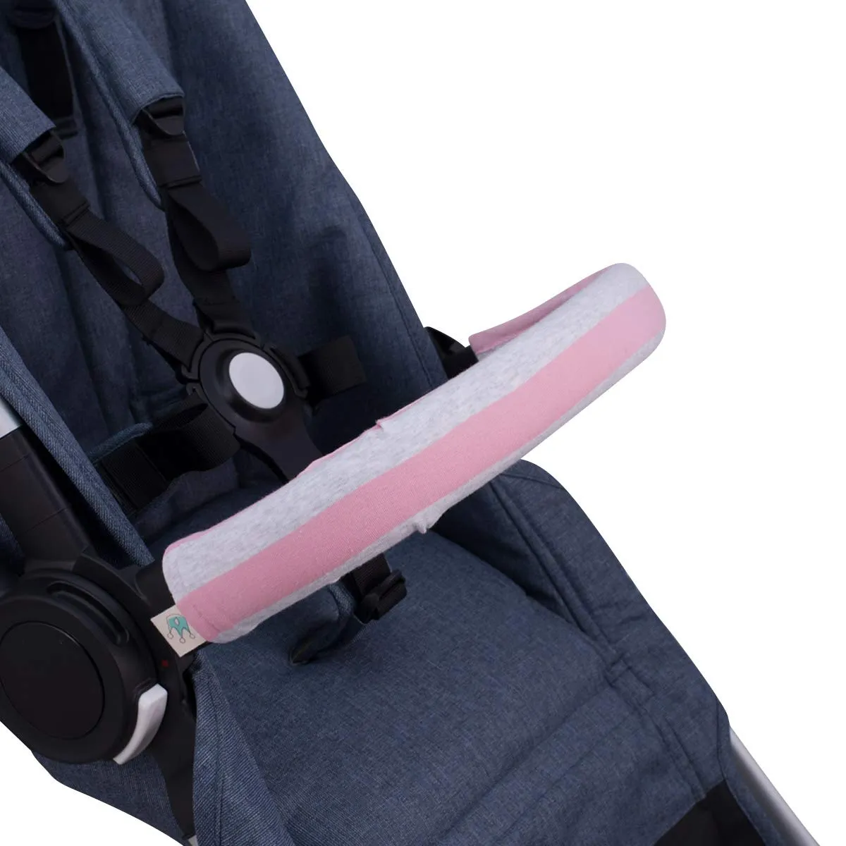 JYOKO KIDS Copri maniglia ringhiera, Pink Island, Passeggino Individuale - immagine 3