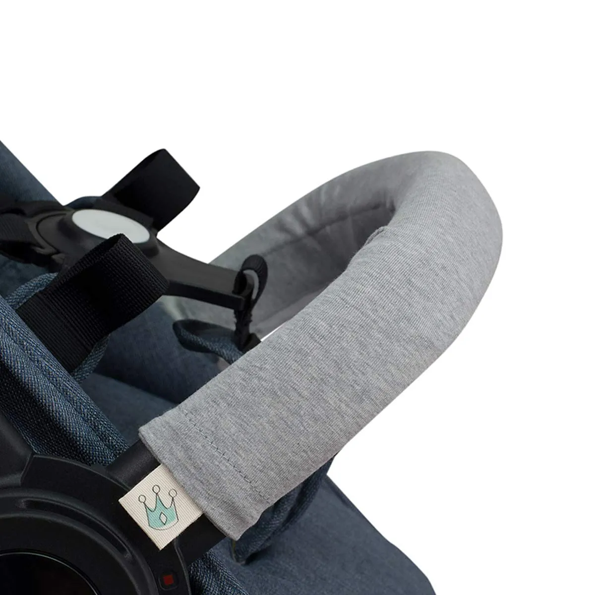 JYOKO Kids Copri maniglia ringhiera (Grey Stone, Passeggino Individuale) - immagine 1