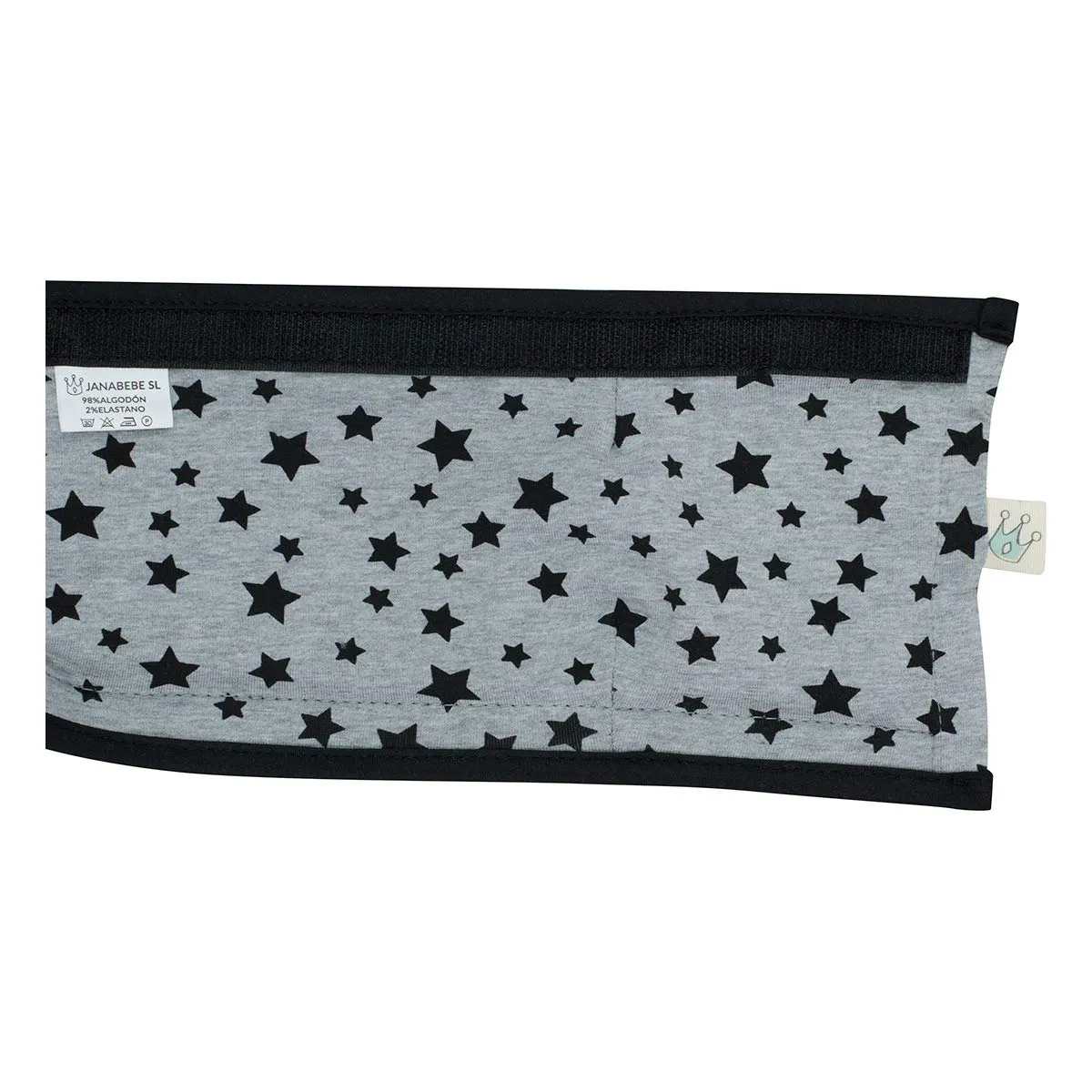 JYOKO Kids Copri maniglia ringhiera Black Star per Passeggino Gemelare - immagine 4