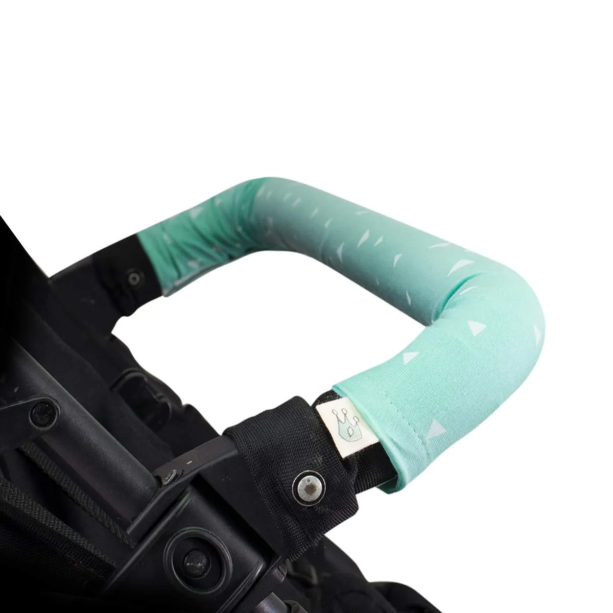 JYOKO Kids Copri maniglia ringhiera Mint Sparkles per Passeggino Gemelare - immagine 1