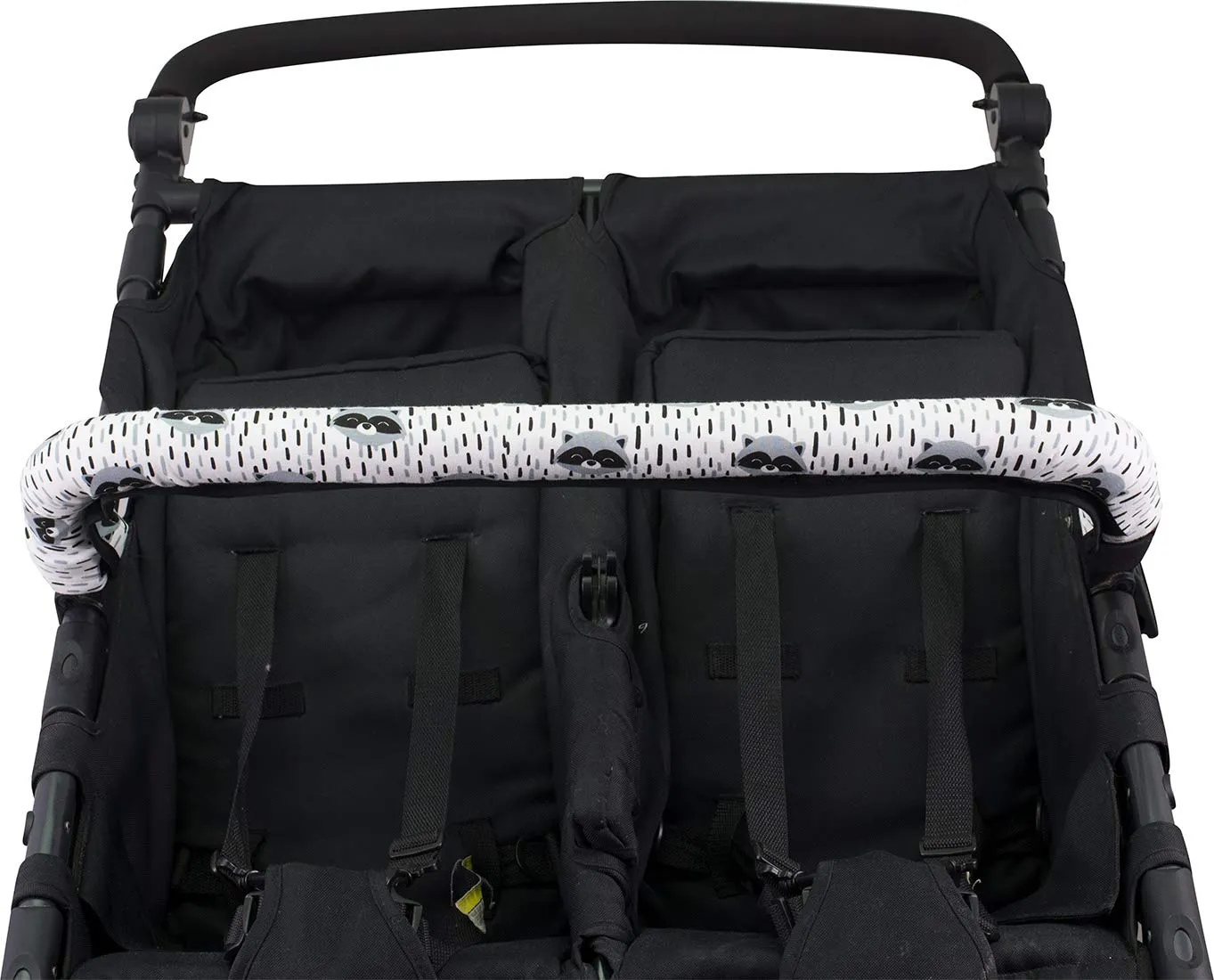 JYOKO KIDS Copri maniglia ringhiera Raccoon per Passeggino Gemelare - immagine 2