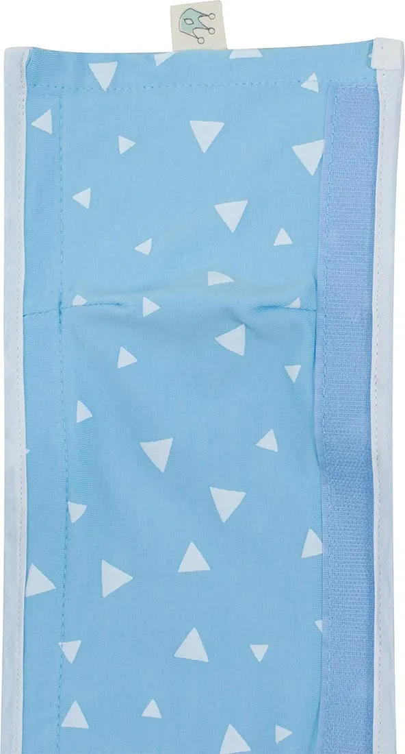 JYOKO Kids Copri maniglia ringhiera Blue Sparkles per Passeggino Gemelare - immagine 4