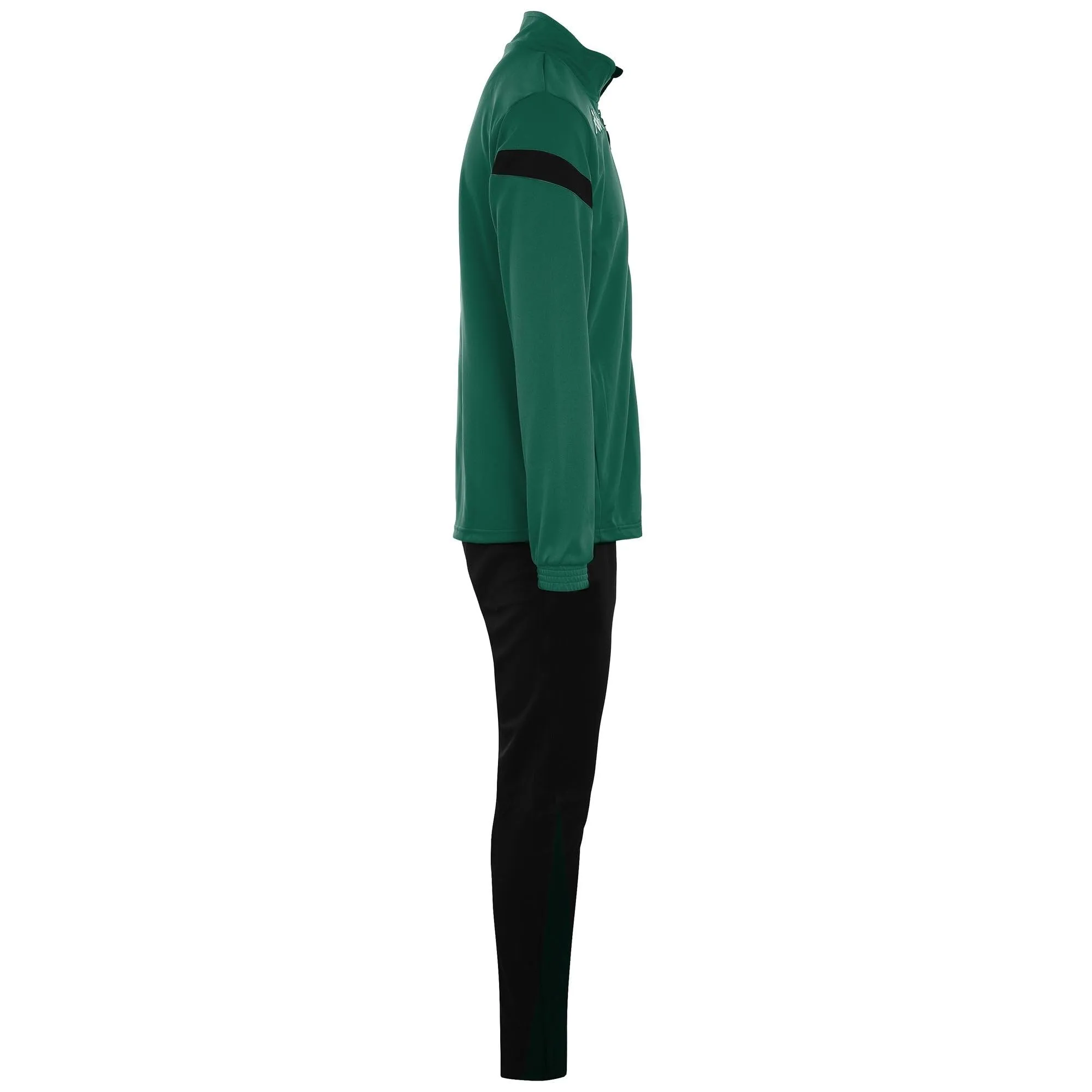 Kappa Dalcito Tuta da ginnastica, Verde/Nero, S Unisex Adulto - immagine 2