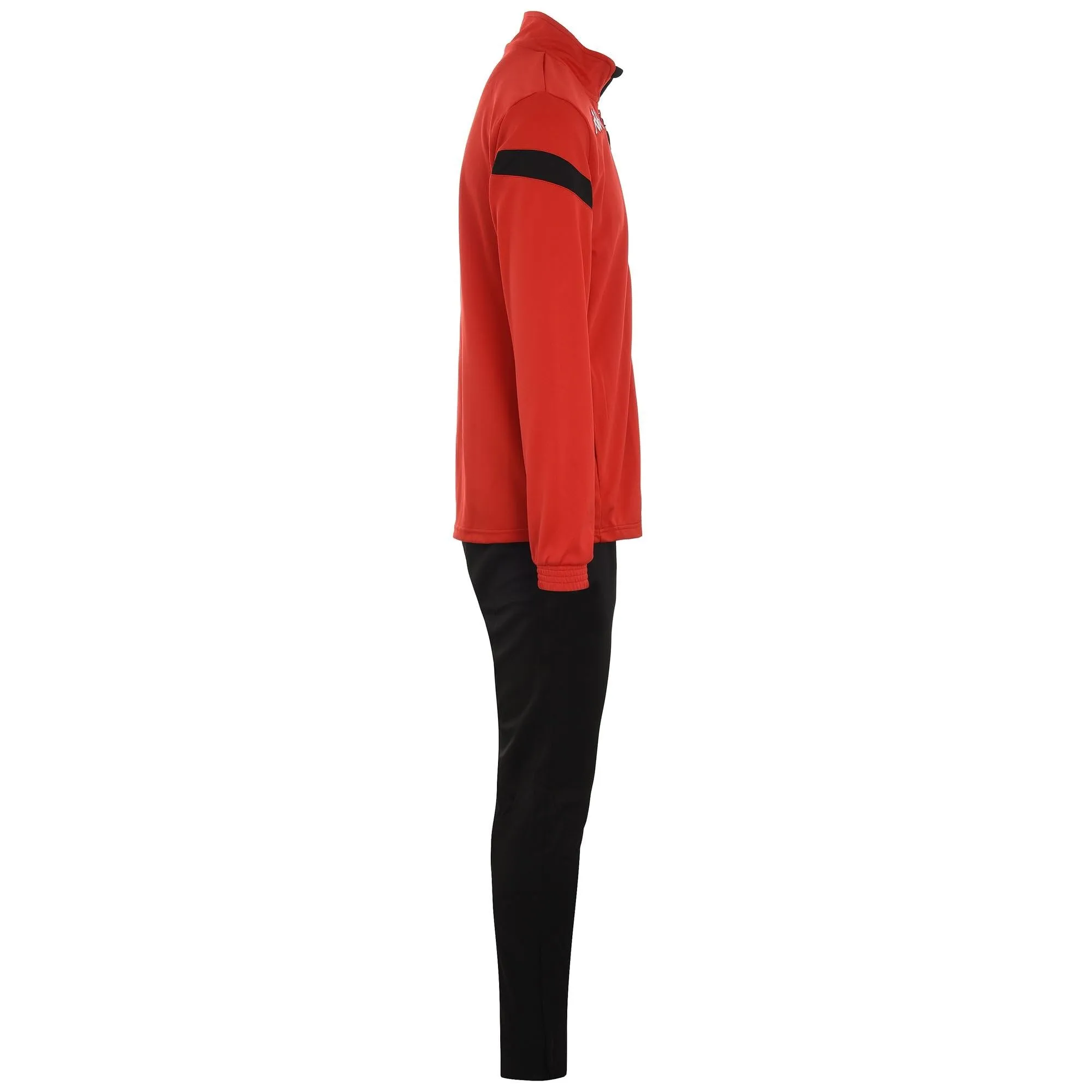 Kappa Dalcito Tuta da ginnastica, Rosso/Nero, M Unisex Adulto - immagine 2