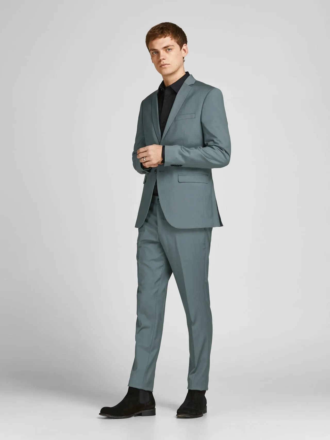 Jack & Jones 2-Piece Suit Super Slim Fit Balsam Green 54 - immagine 5