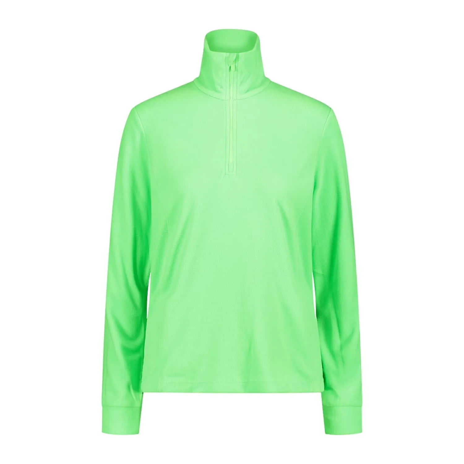 CMP Micropile da Donna con Mezza Zip 3G27836 - Verde Fluo, M - immagine 1