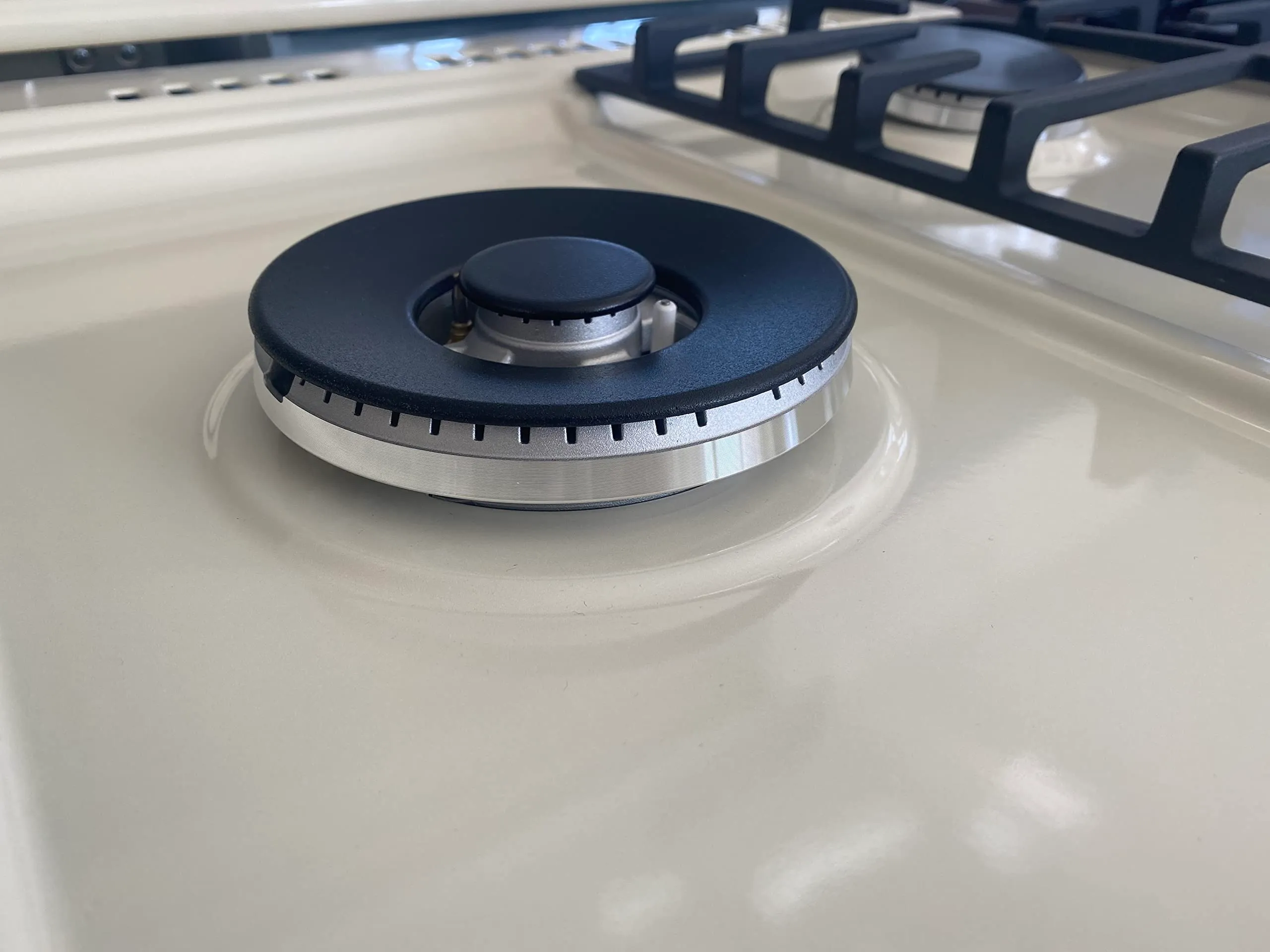 Lar.el Cucina Rustica 90x60 cm con Forno a Gas, 5 Fuochi, Griglie in Ghisa e Accensione Elettronica (Metano/GPL) - CUC.L90GR - immagine 5