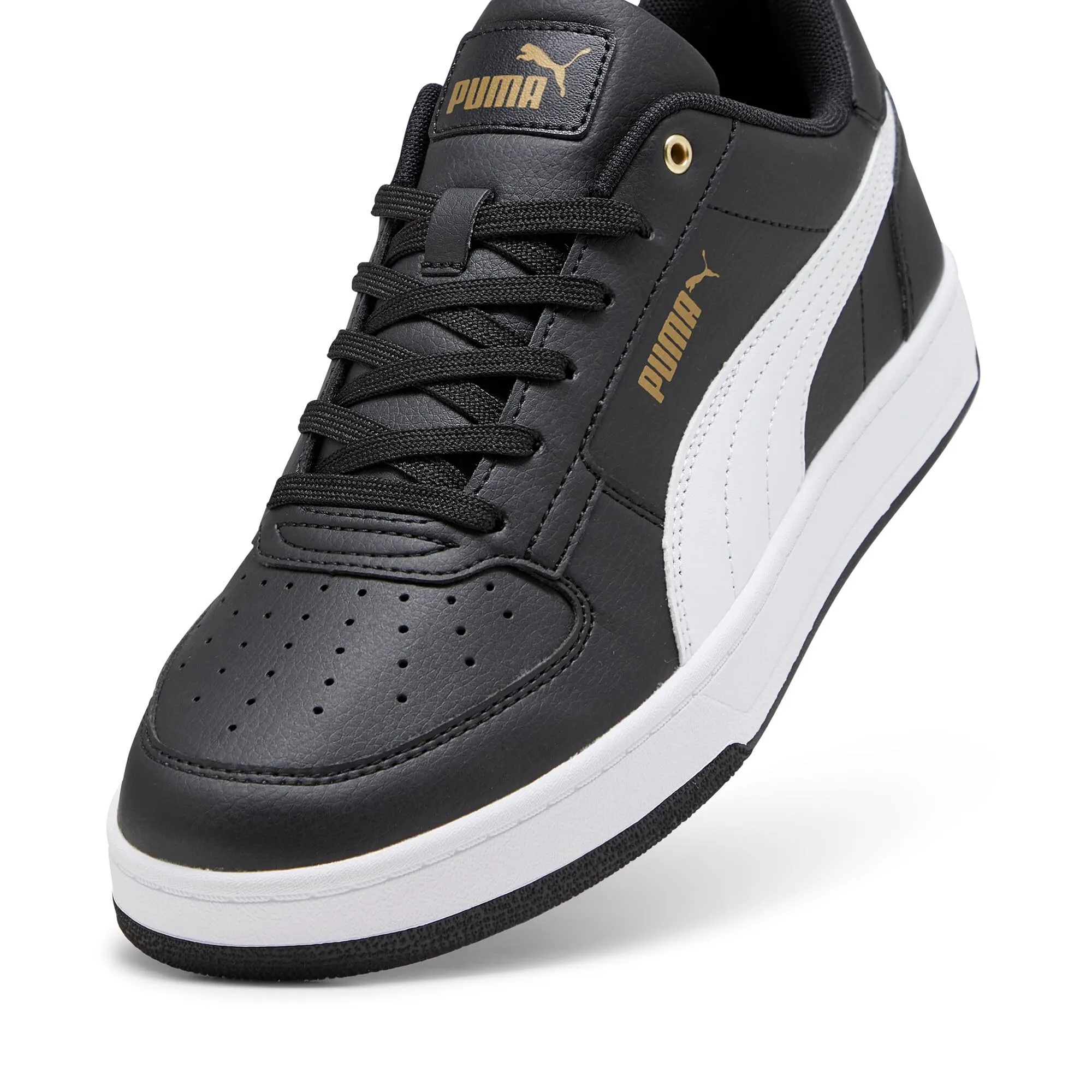 PUMA Caven 2.0 Unisex Sneakers - Black White Gold, 38.5 EU - immagine 8