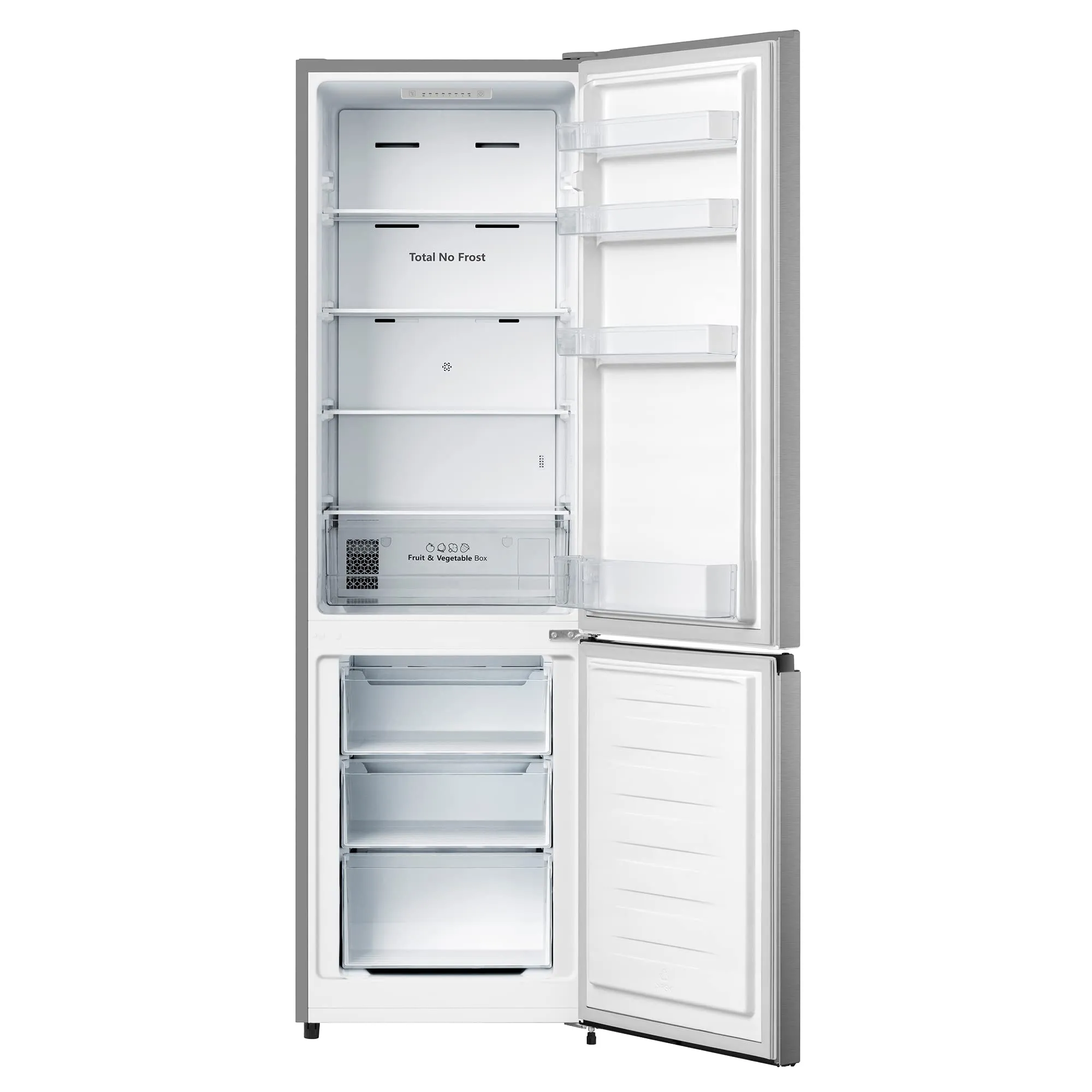 Hisense RB329N4ACE Frigorifero Combinato Total No Frost, Inox, 180 cm, 255 L - immagine 4