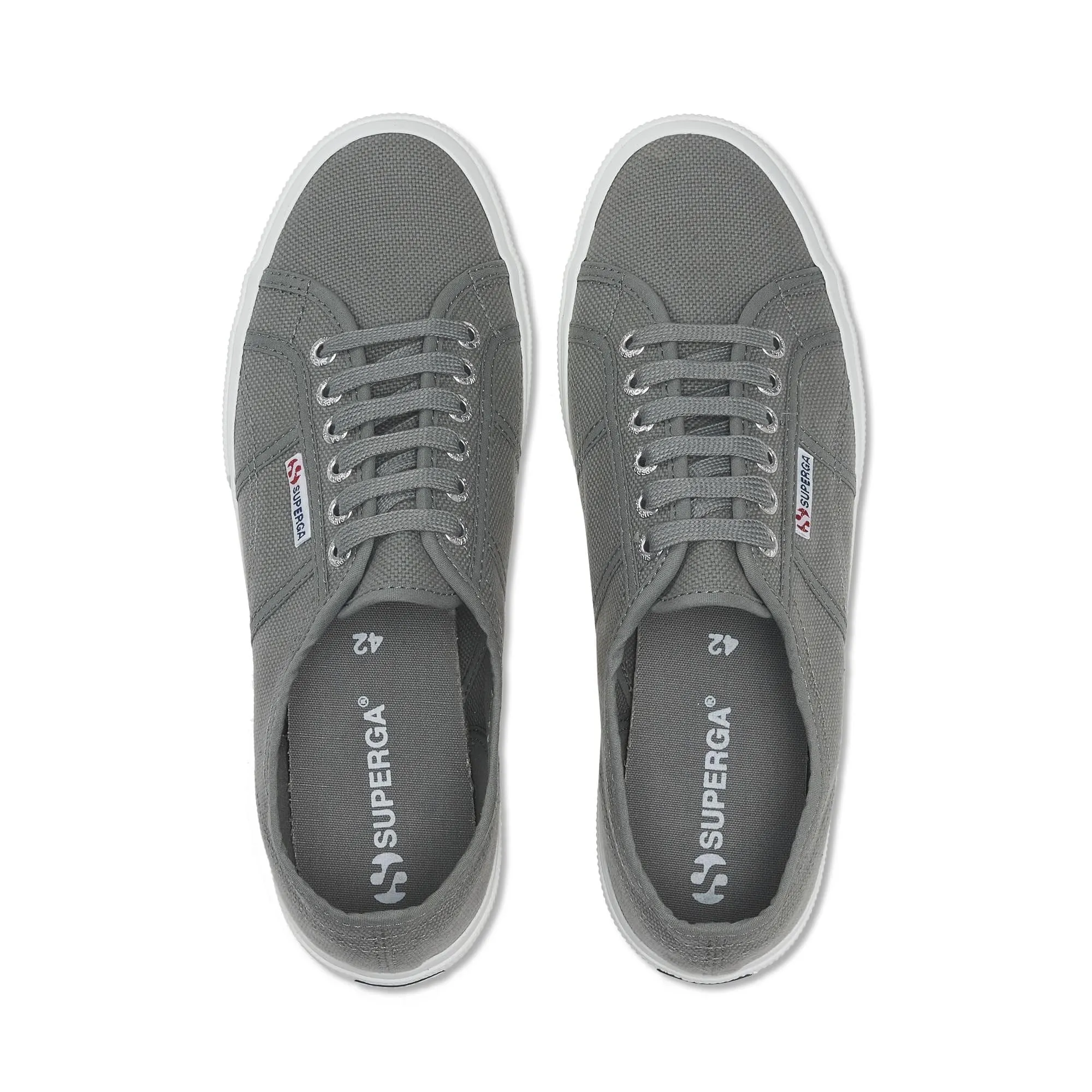 Superga 2750-cotu Classic Unisex Adult Low Top Sneakers, Gray Dk Sage M38, 42 EU - immagine 6