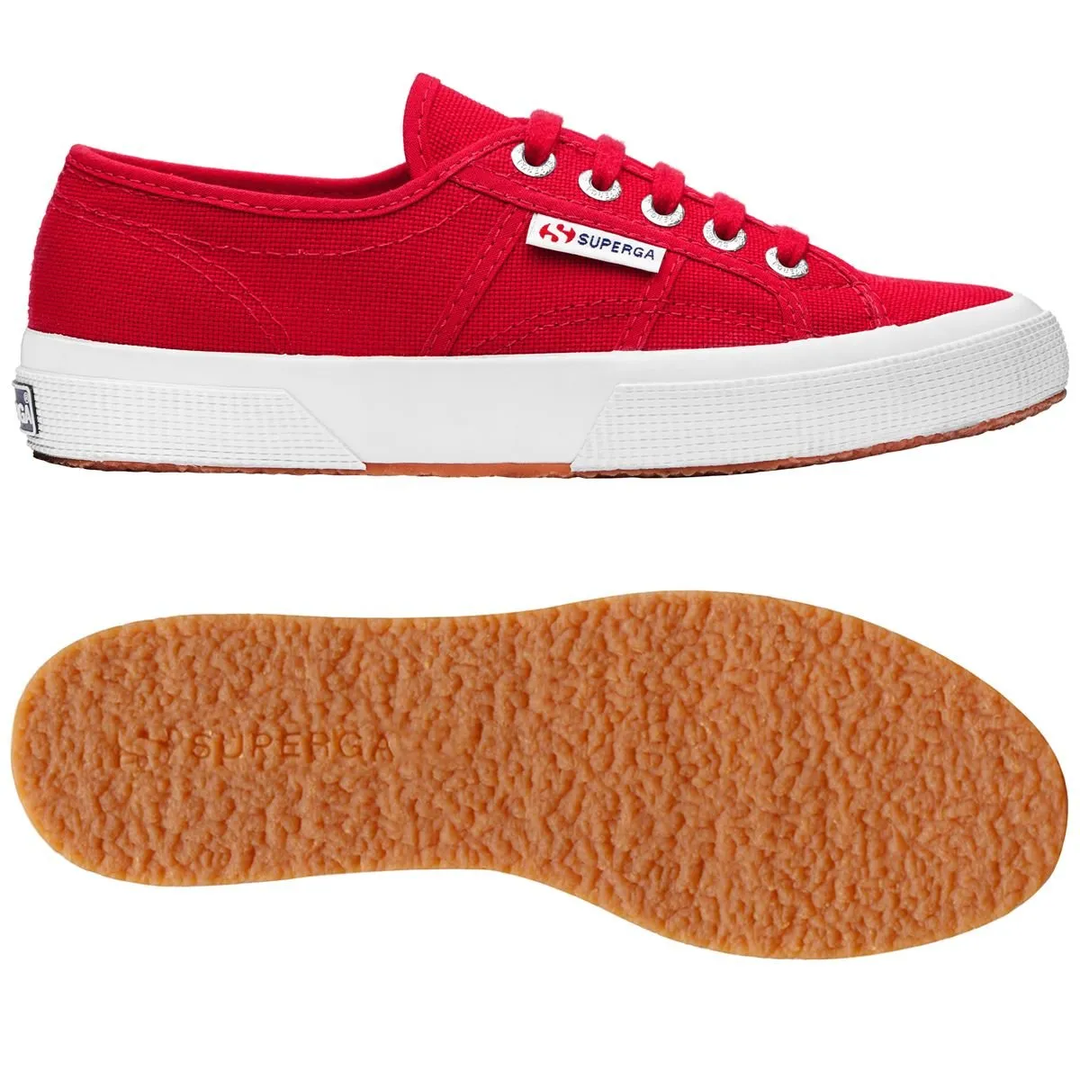 Superga 2750-cotu Classic Low Top Sneakers, Maroon Red, 36 EU - immagine 1