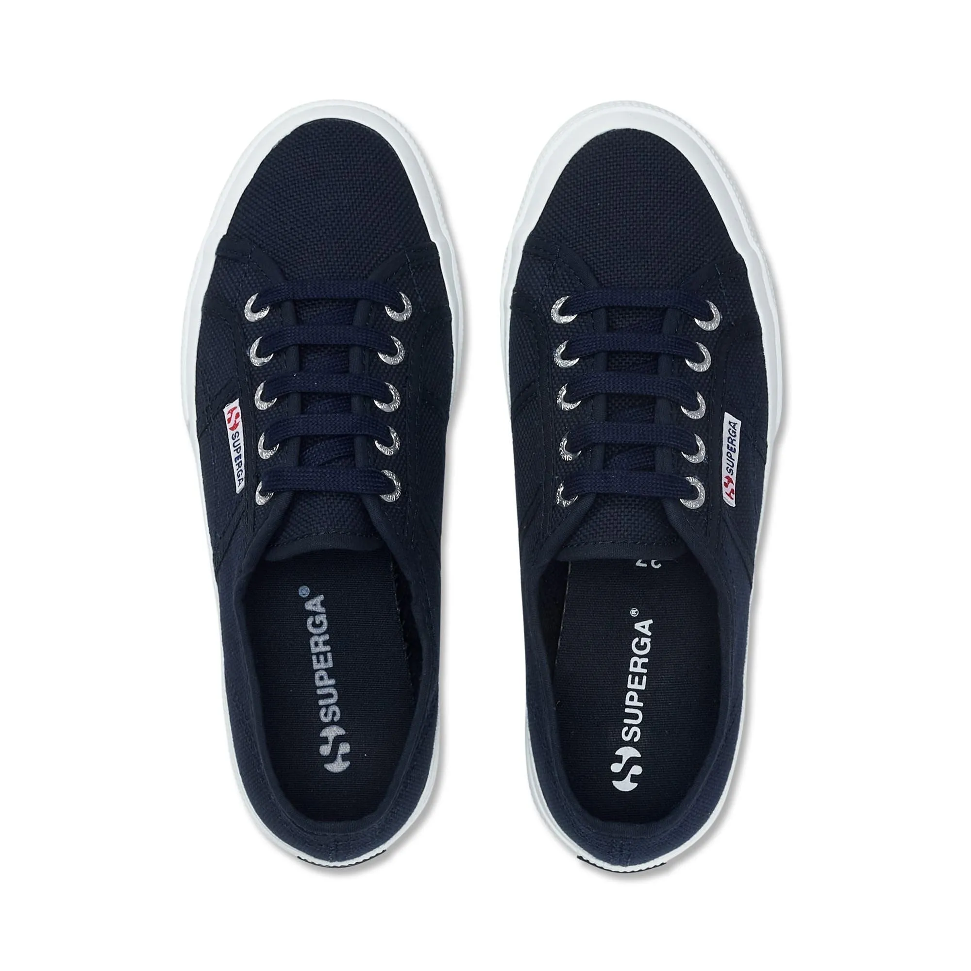 Superga 2750-cotu Classic Unisex Adult Low Top Sneakers, Navy Fwhite, 49 EU - immagine 5