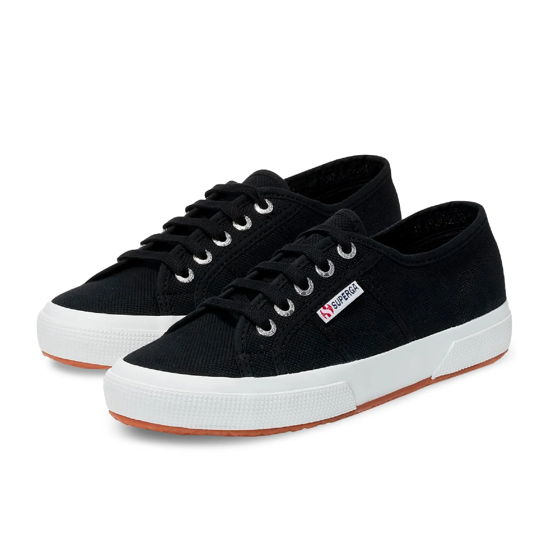 Superga 2750-cotu Classic Low Top Sneakers, Black White, 42 EU - immagine 3