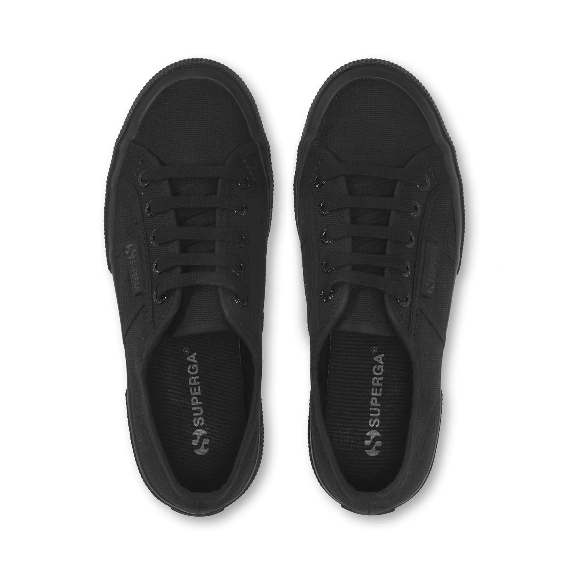 Superga 2750-cotu Classic Low Sneakers Unisex Adult, Total Black 997, 35.5 EU - immagine 6