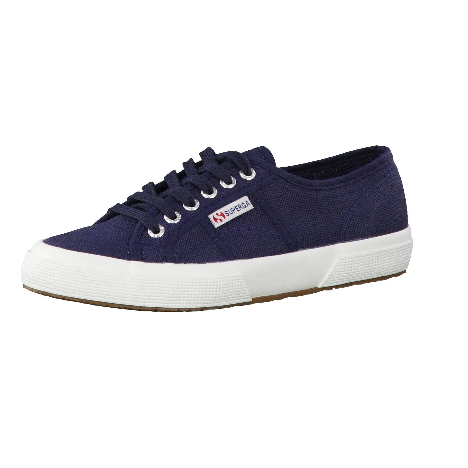 Superga 2750-cotu Classic Low Top Sneakers, Blu Navy Fwhite, 35.5 EU - immagine 1