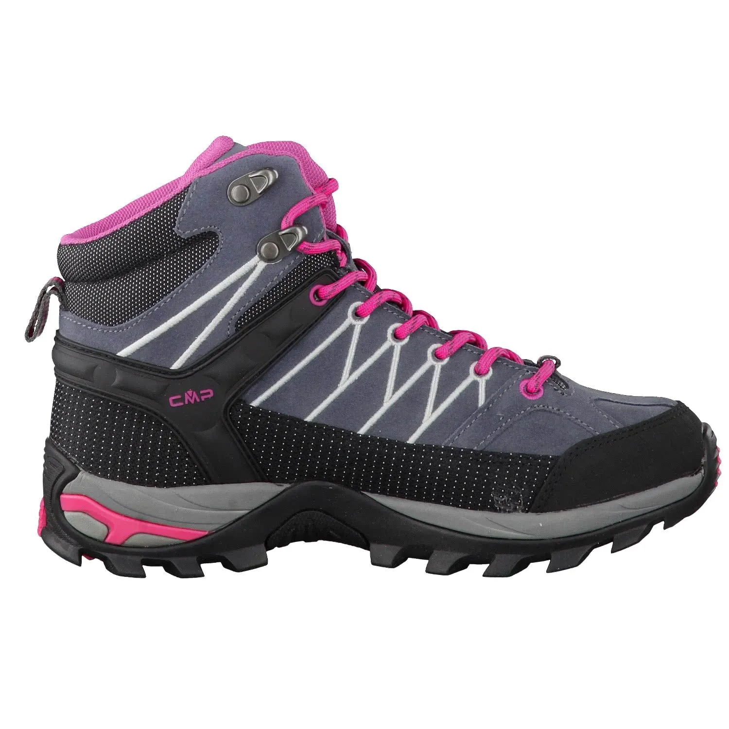 CMP Rigel Mid Women's Trekking Shoes WP, Grey Fuxia Ice, 40 EU - immagine 8