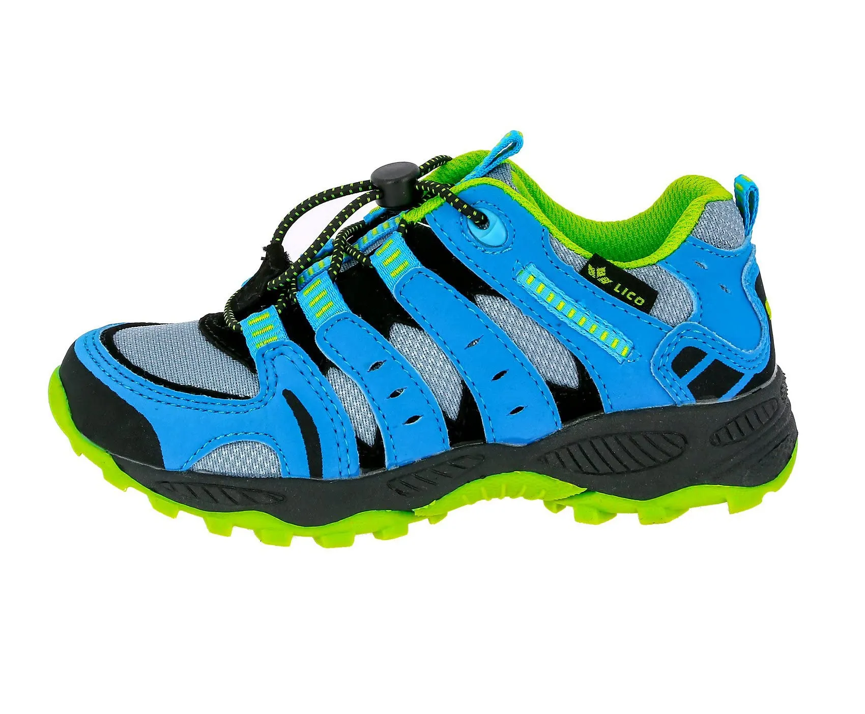 Lico Fremont Scarpe da Trekking Unisex Bambini e Ragazzi, Grigio Blu Lemon, 32 EU - immagine 2