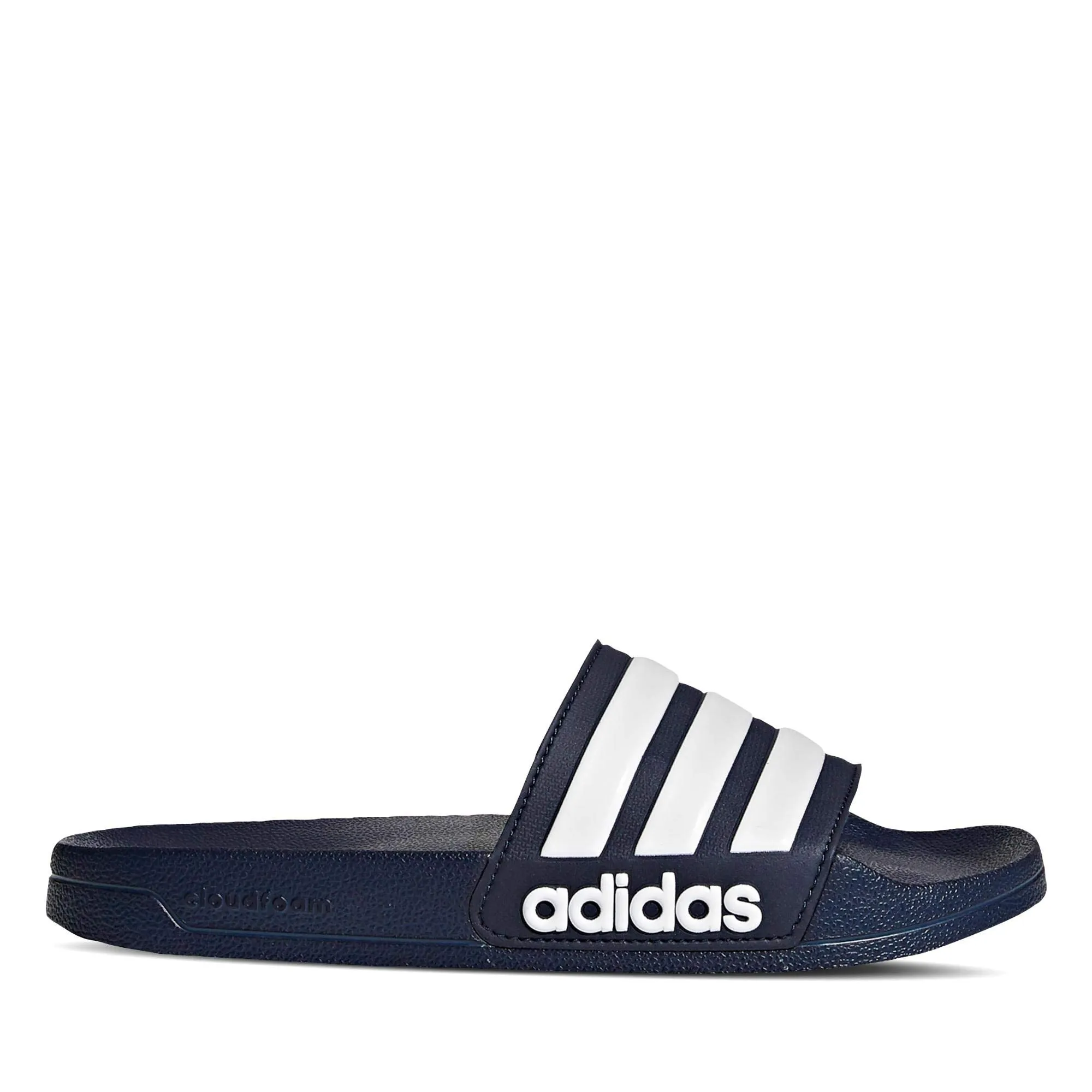 Adidas Adilette Pantofola Collegiate Navy/Ftwr White 44 - immagine 8