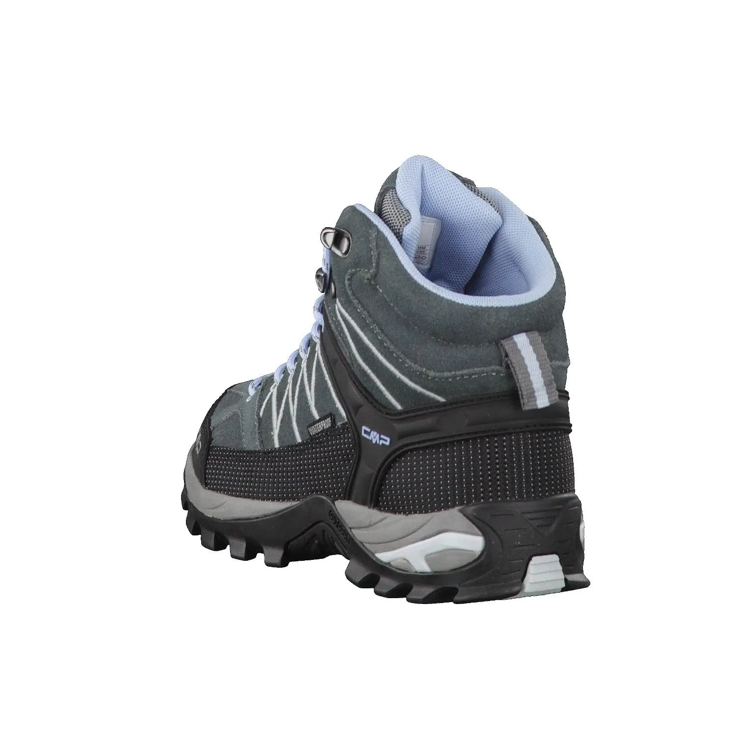 CMP Rigel Mid Women's Trekking Shoes WP, Graffite Azzurro, 36 EU - immagine 4