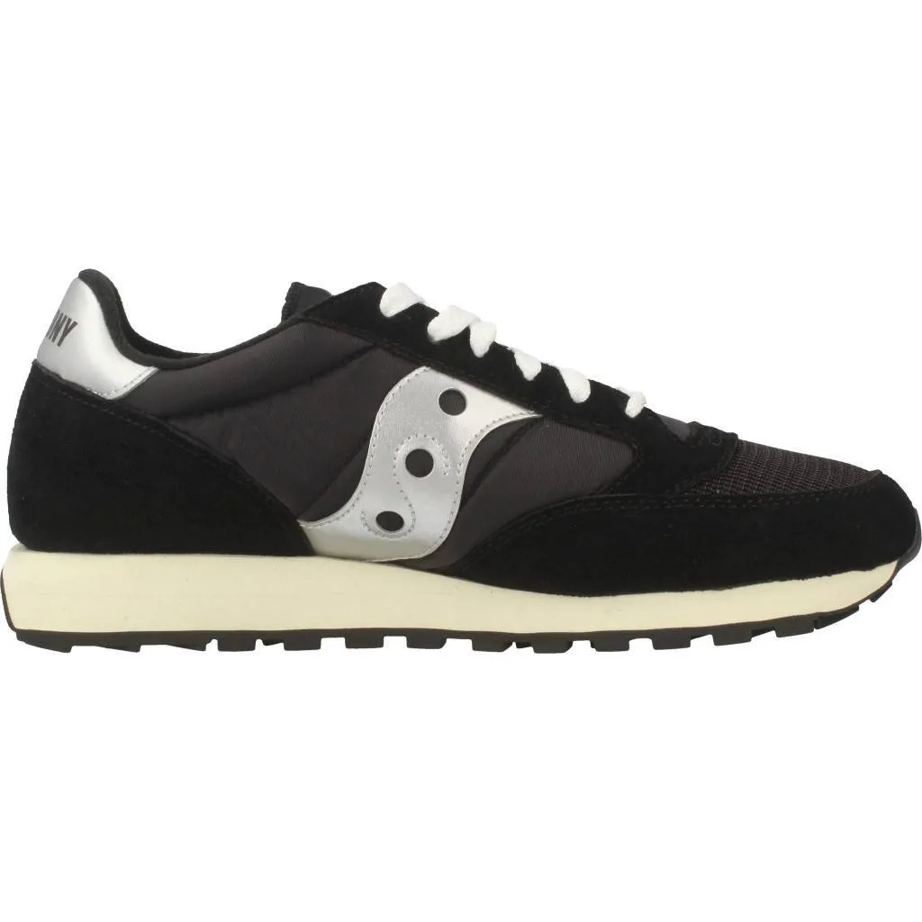 Saucony Jazz Original Vintage Sneaker Uomo - Black Silver White - 41 EU - immagine 6