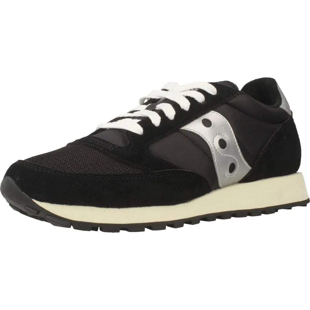 Saucony Jazz Original Vintage Men's Sneakers - Black Silver White - 49 EU - immagine 1