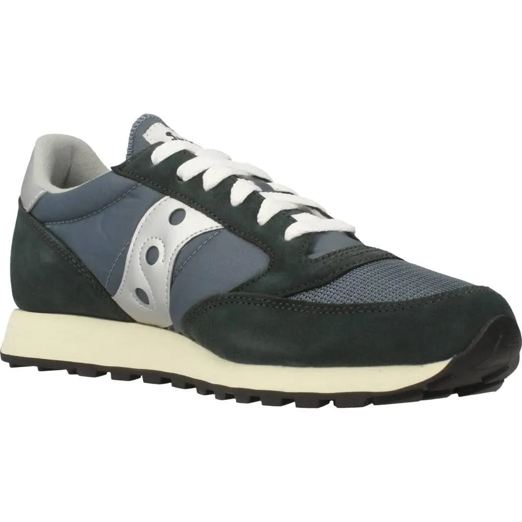 Saucony Jazz Original Vintage Sneaker Uomo - Blue Navy Silver, 37 EU - immagine 5