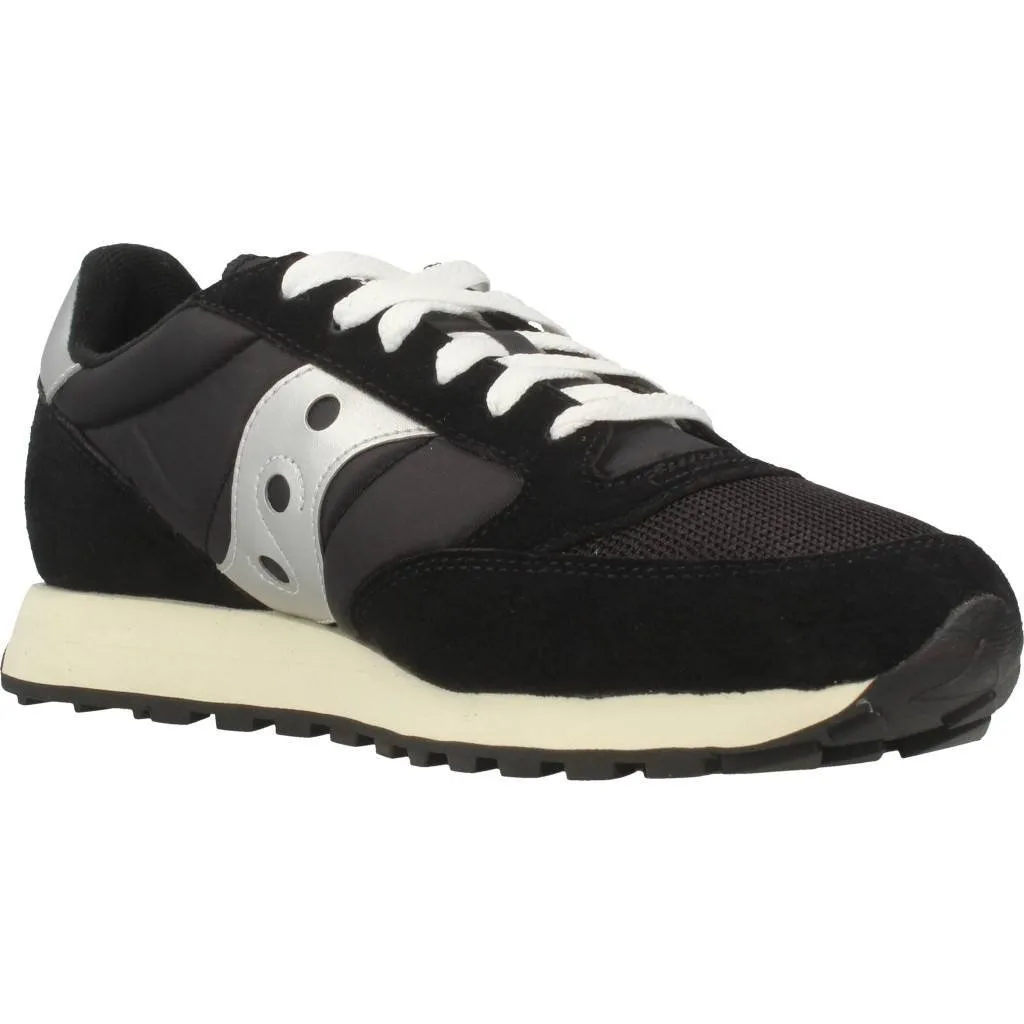 Saucony Jazz Original Vintage Sneaker Uomo - Black Silver White - 36 EU - immagine 7