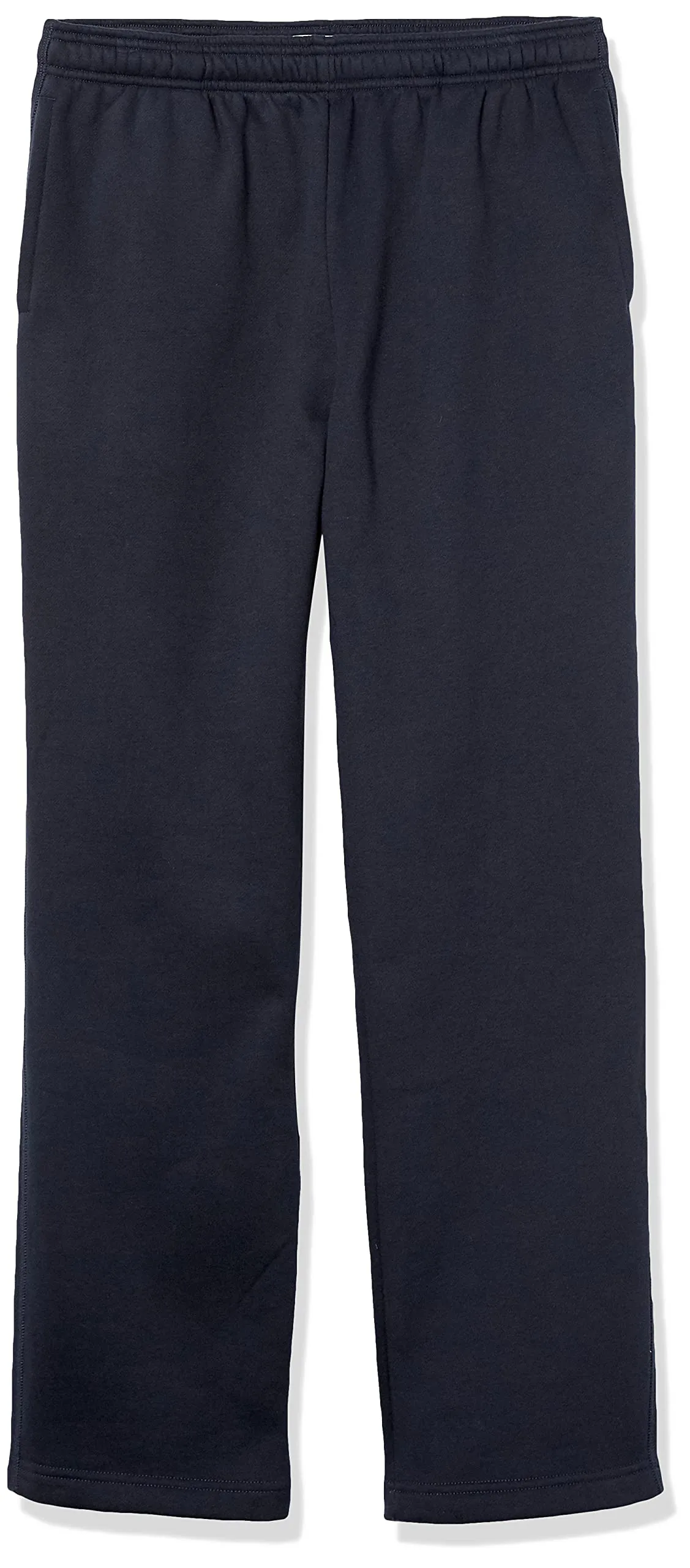Amazon Essentials Pantaloni Sportivi in Pile con Fondo Aperto Uomo, Blu Marino, L - immagine 10