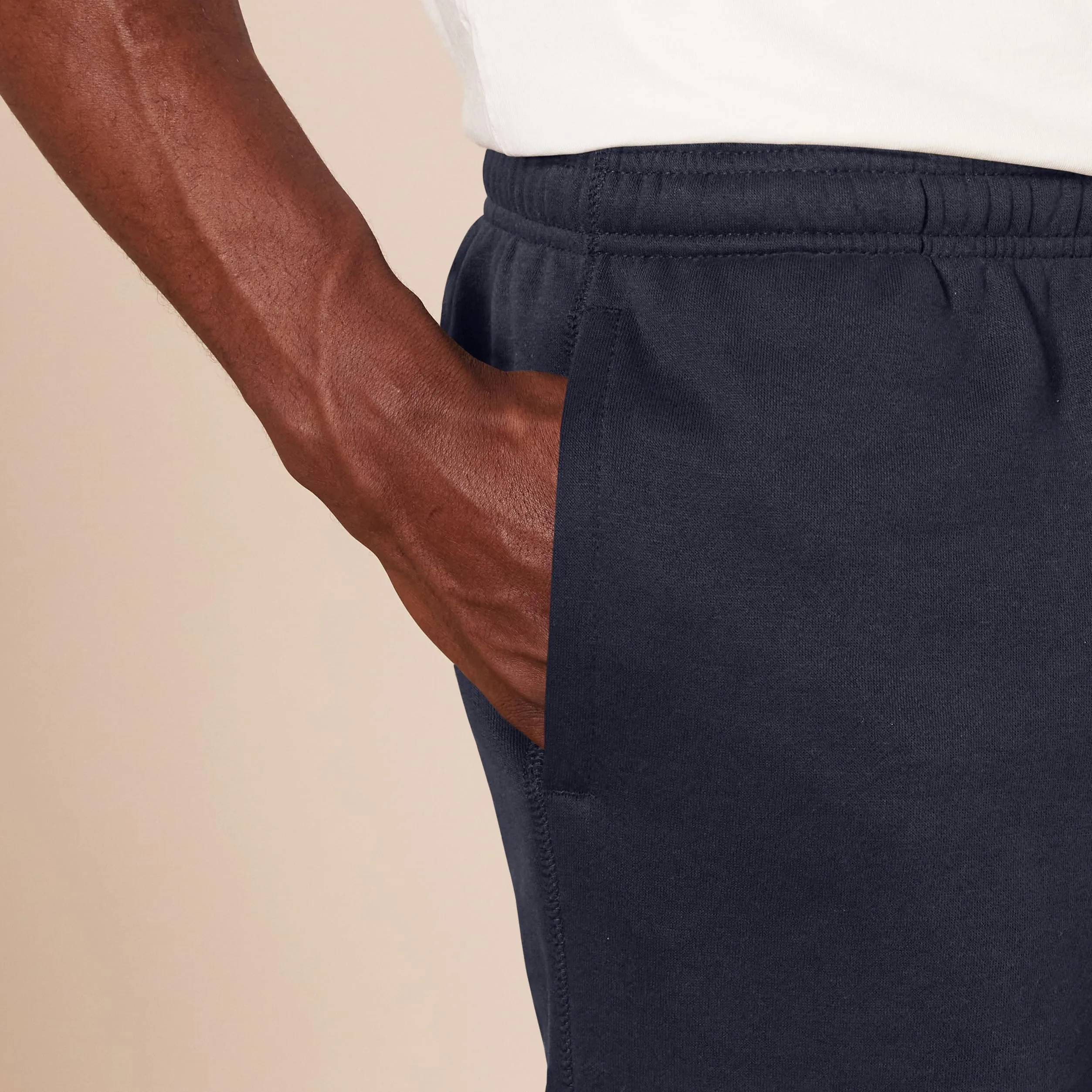 Amazon Essentials Pantaloni Sportivi in Pile con Fondo Aperto Uomo, Blu Marino, XXL - immagine 4