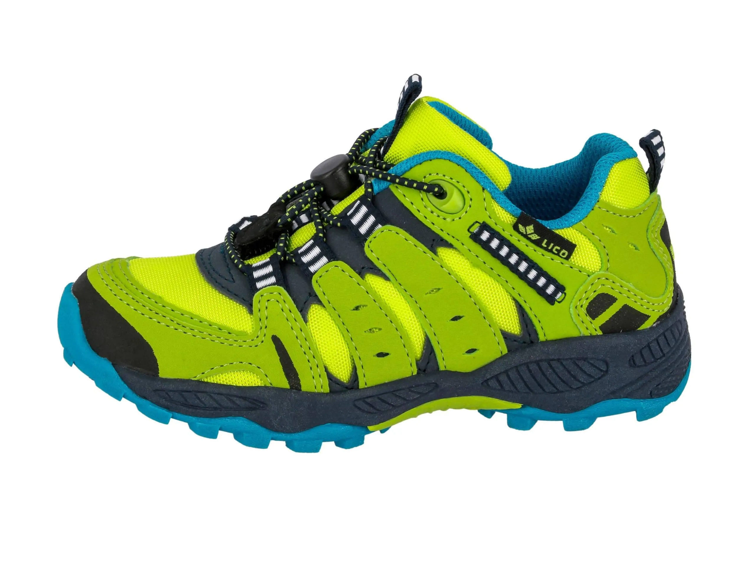 Lico Fremont Scarpe da Trekking Unisex per Bambini e Ragazzi, Lemon Marine Petrol, 38 EU - immagine 3