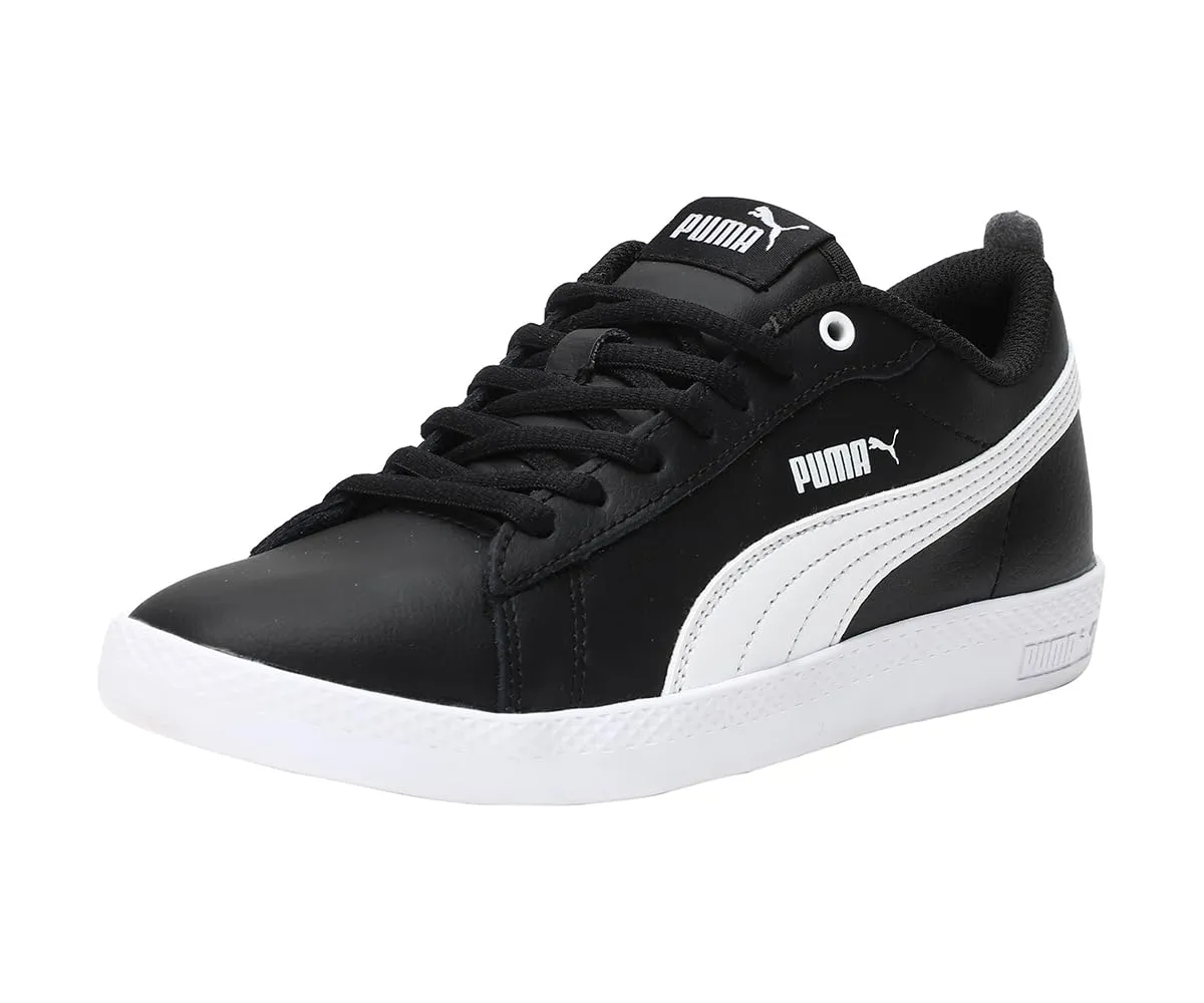PUMA Smash Wns V2 L Sneaker Donna - Nero/Bianco - 37 EU - immagine 1
