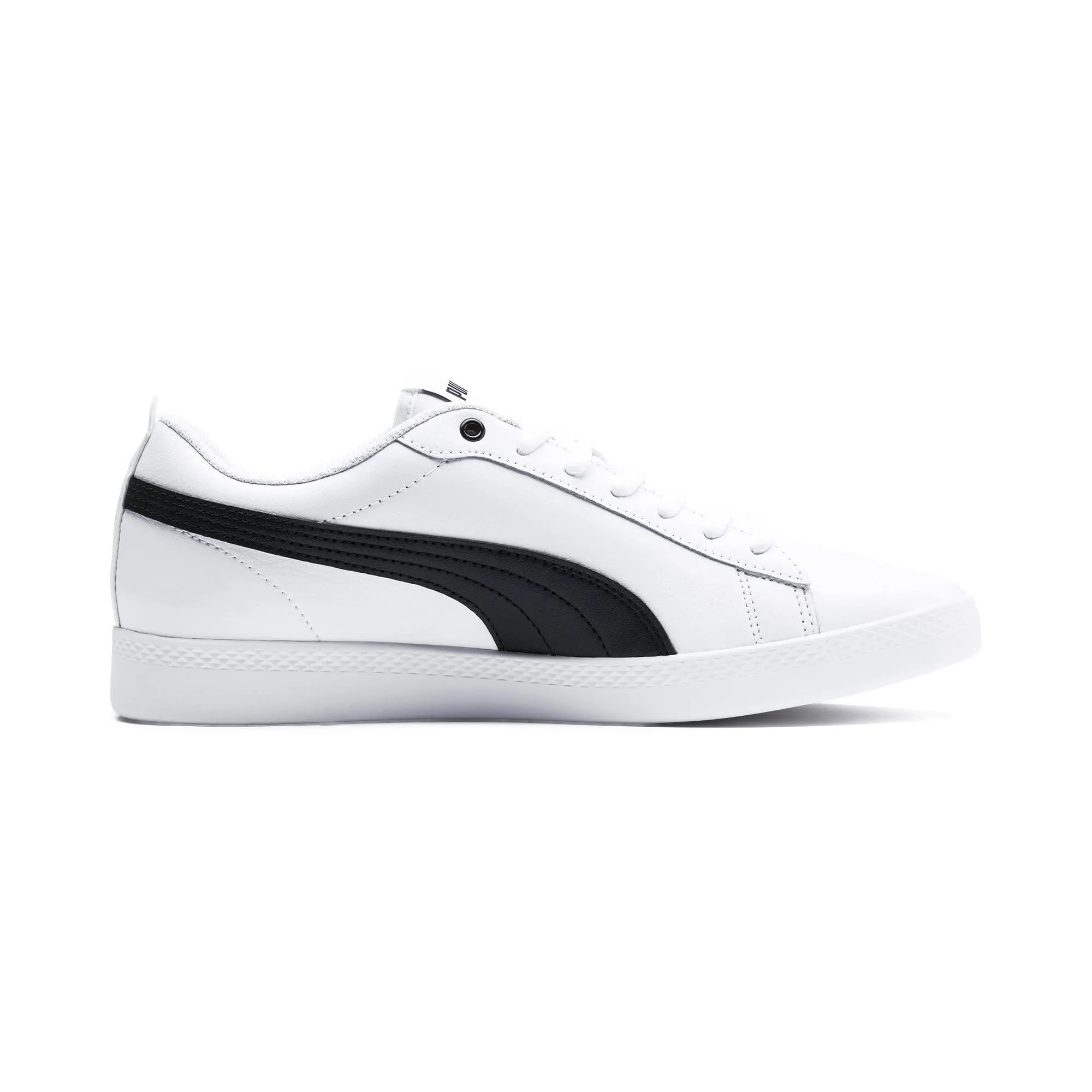 Puma Smash Wns V2 L Sneakers, White Black, 42 EU - immagine 5